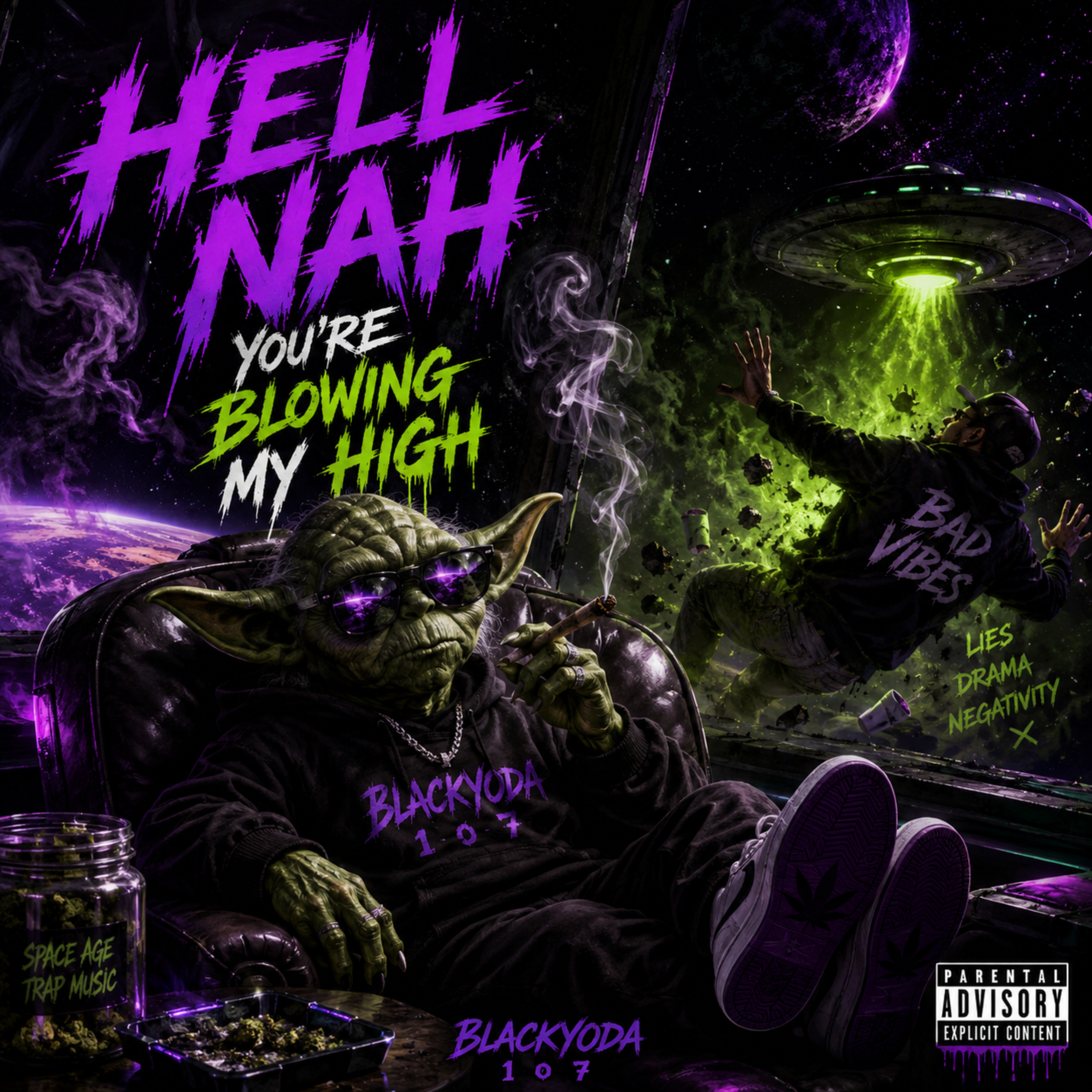 Hell nah by BlackYoda107 cover art