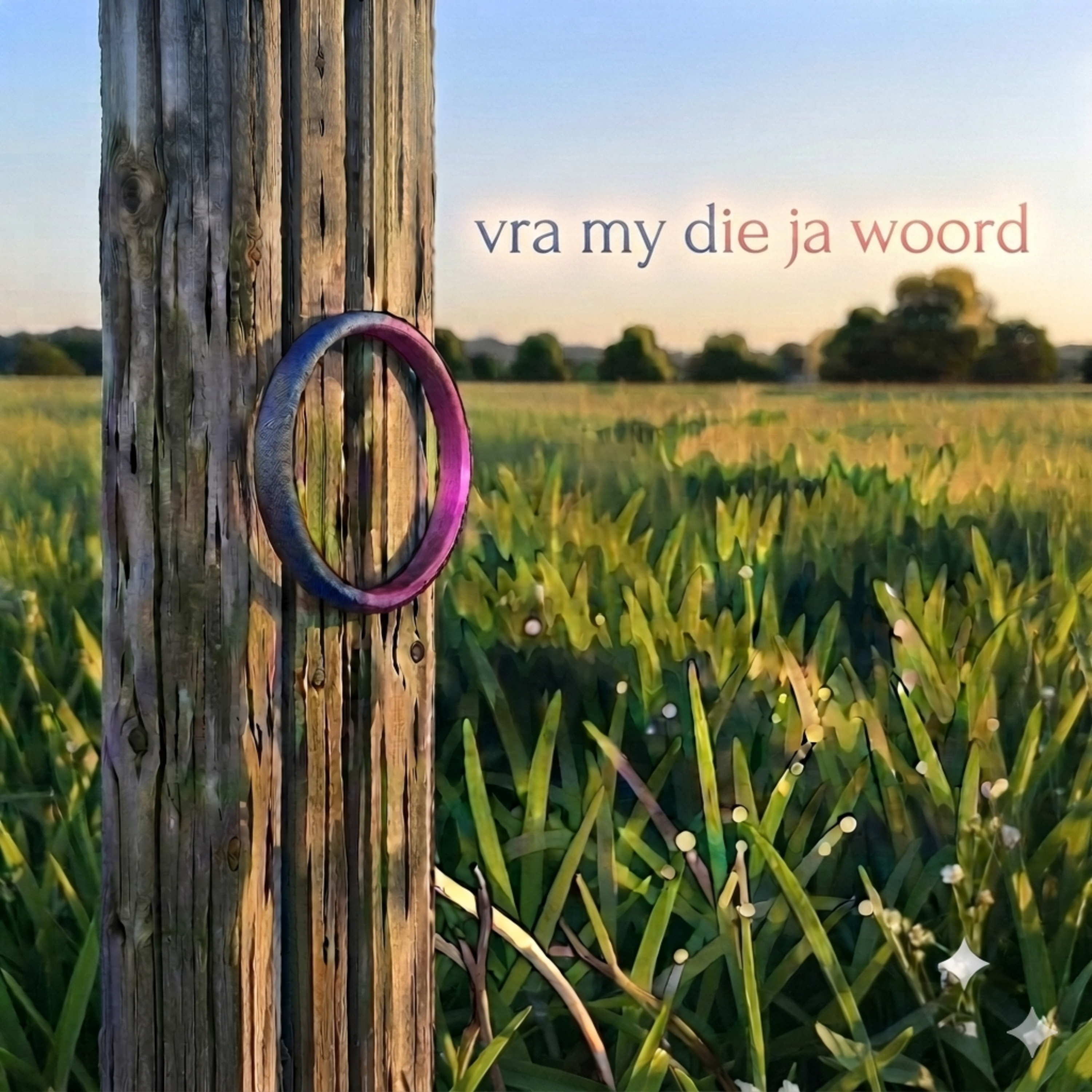 vra my die ja woord by glow flower cover art