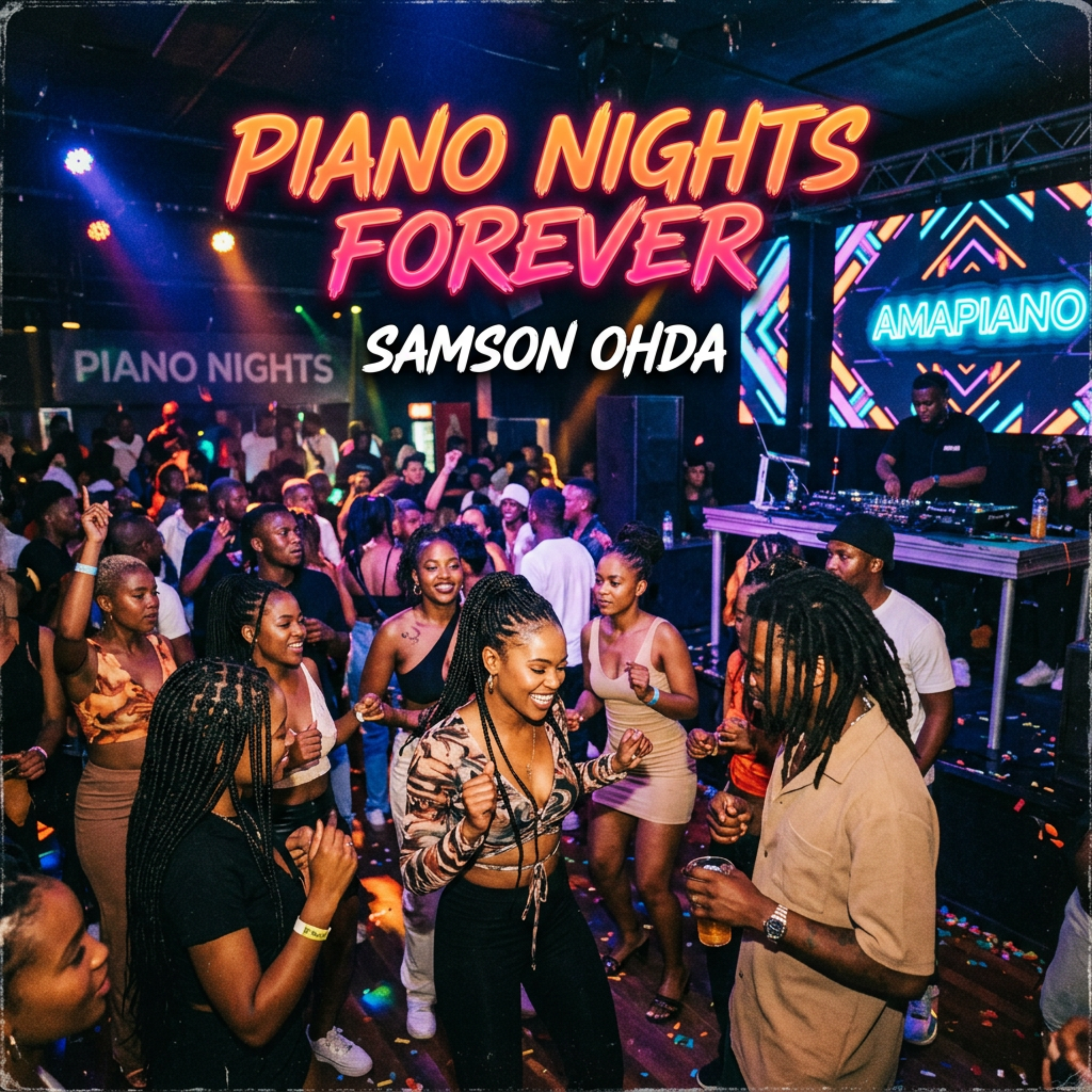 Piano Nights Forever by Samson Ohda  cover art
