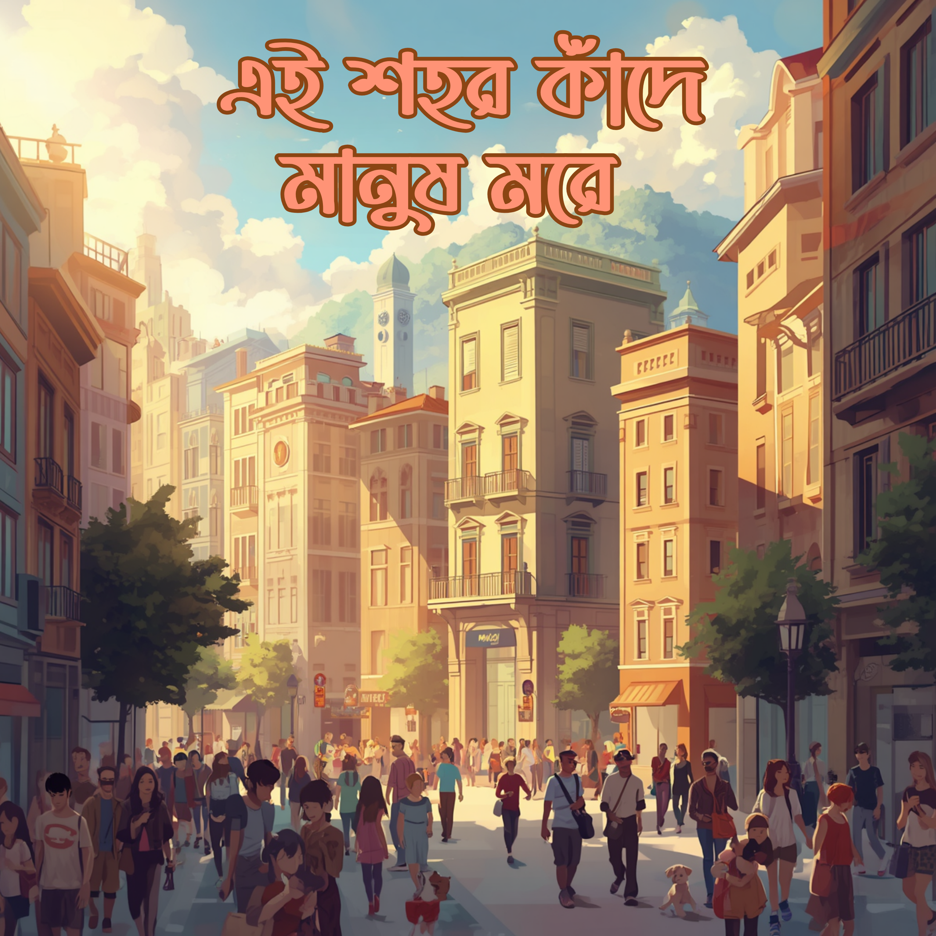 এই শহর কাঁদে, মানুষ মরে by TanjiN cover art