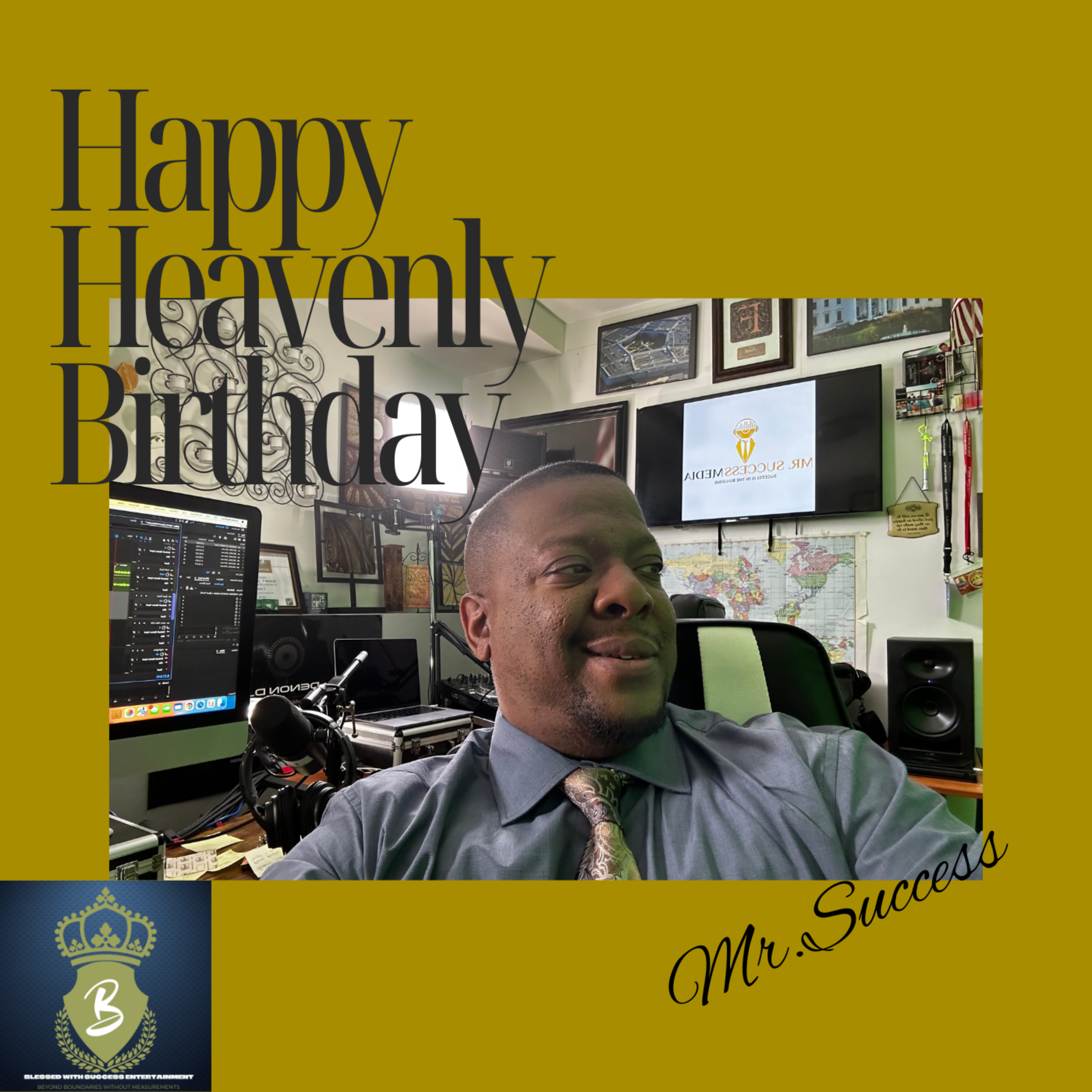 Happy Heavenly Birthday artwork
