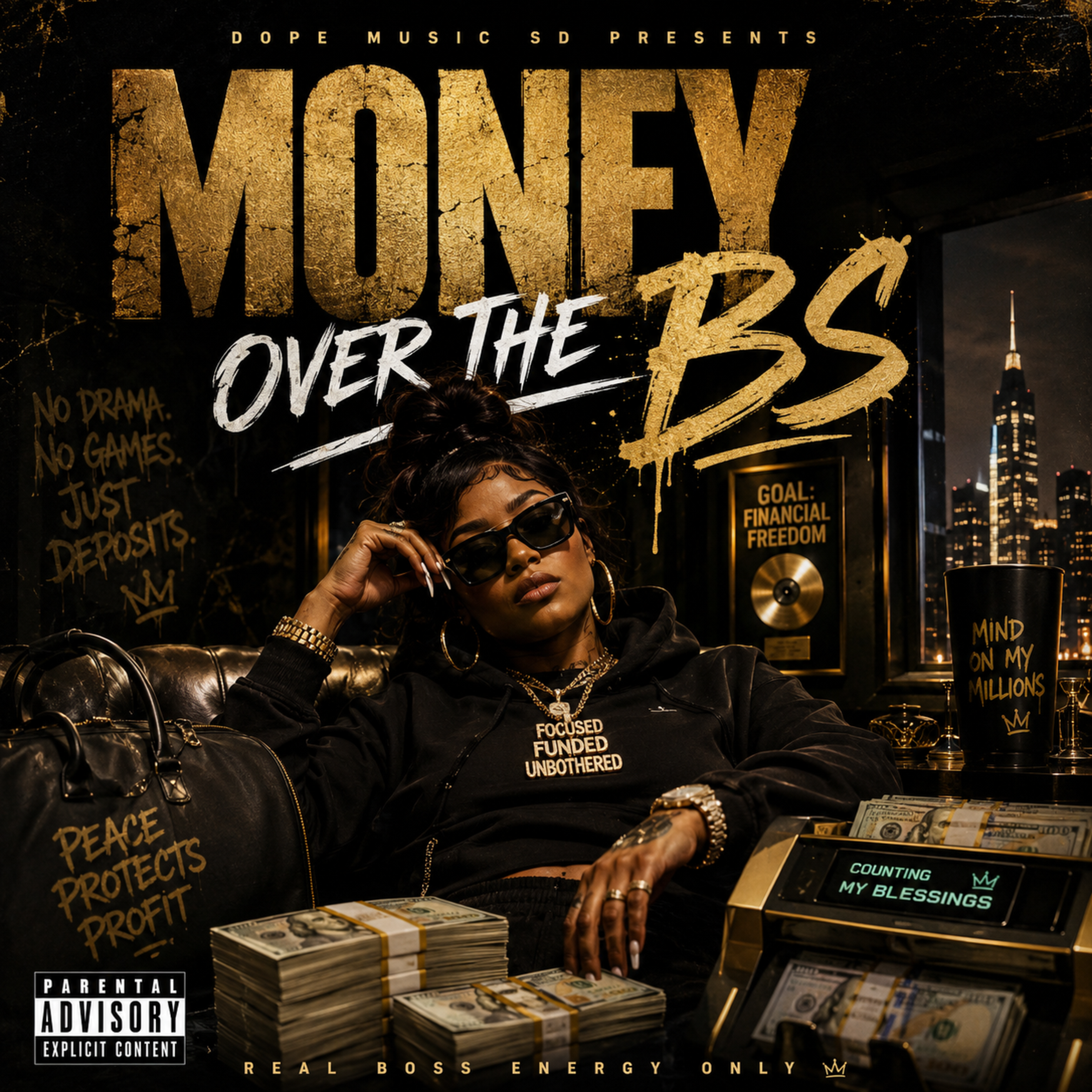 Money Over The BS by DopeMusicSD cover art