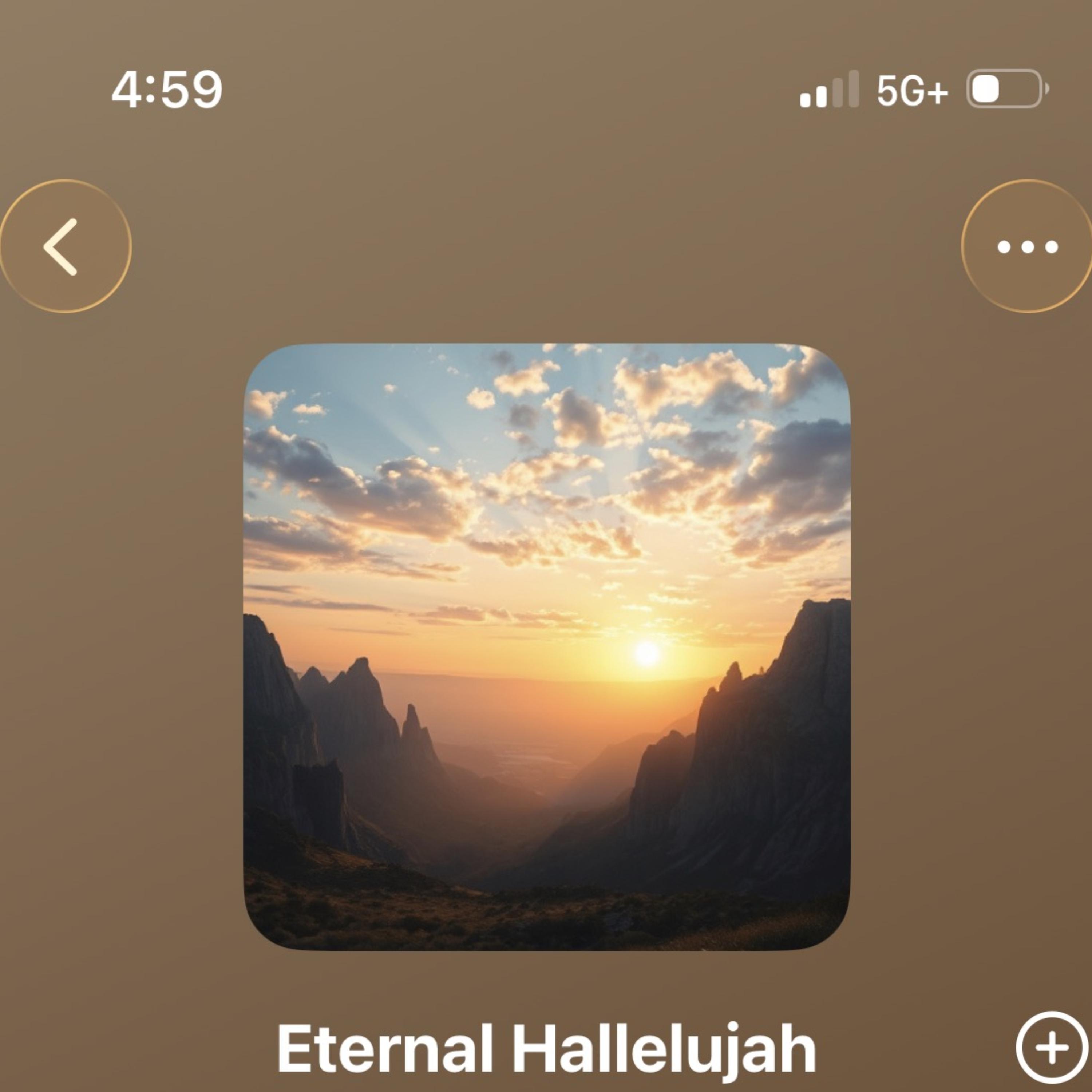 Eternal Hallelujah artwork