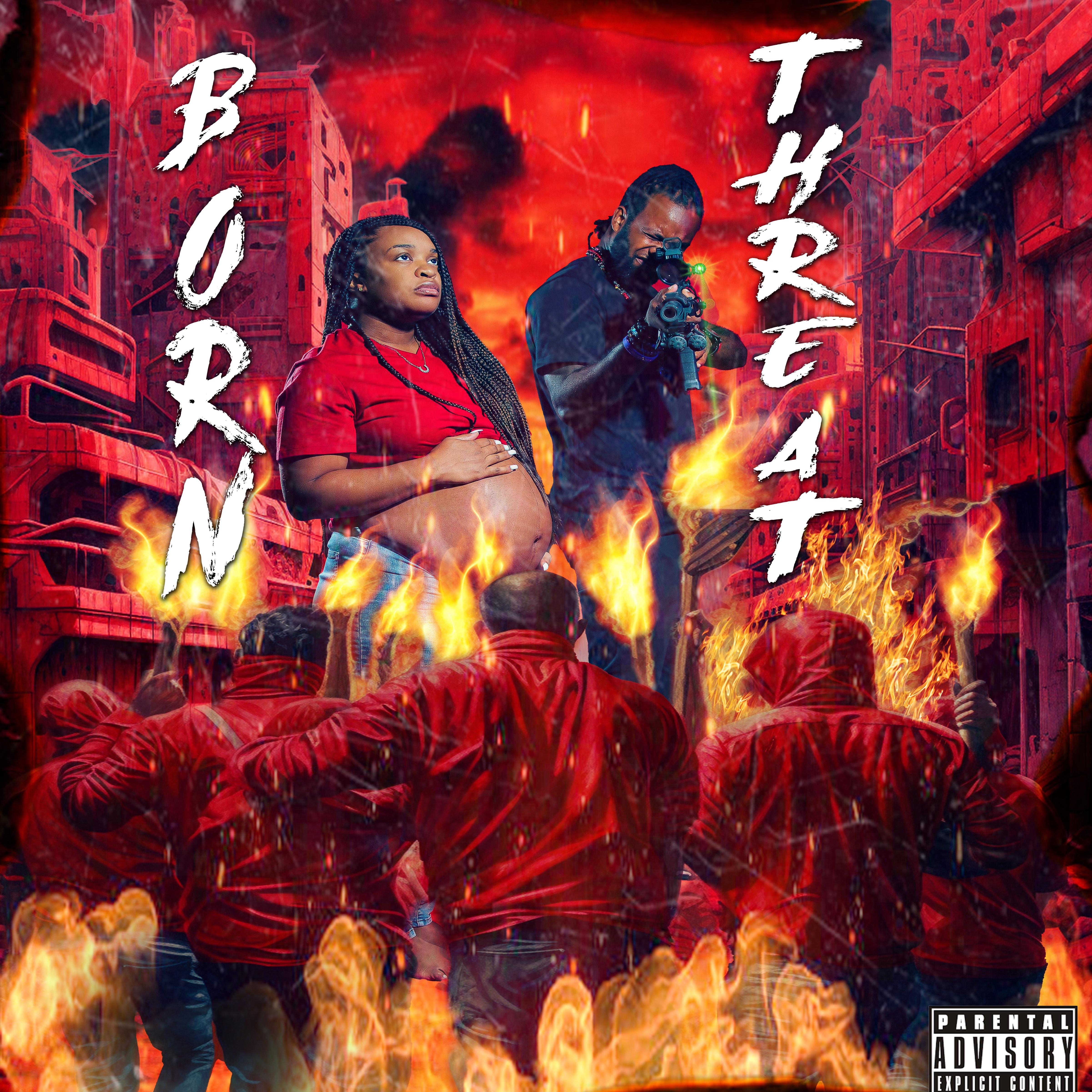 Born Threat artwork