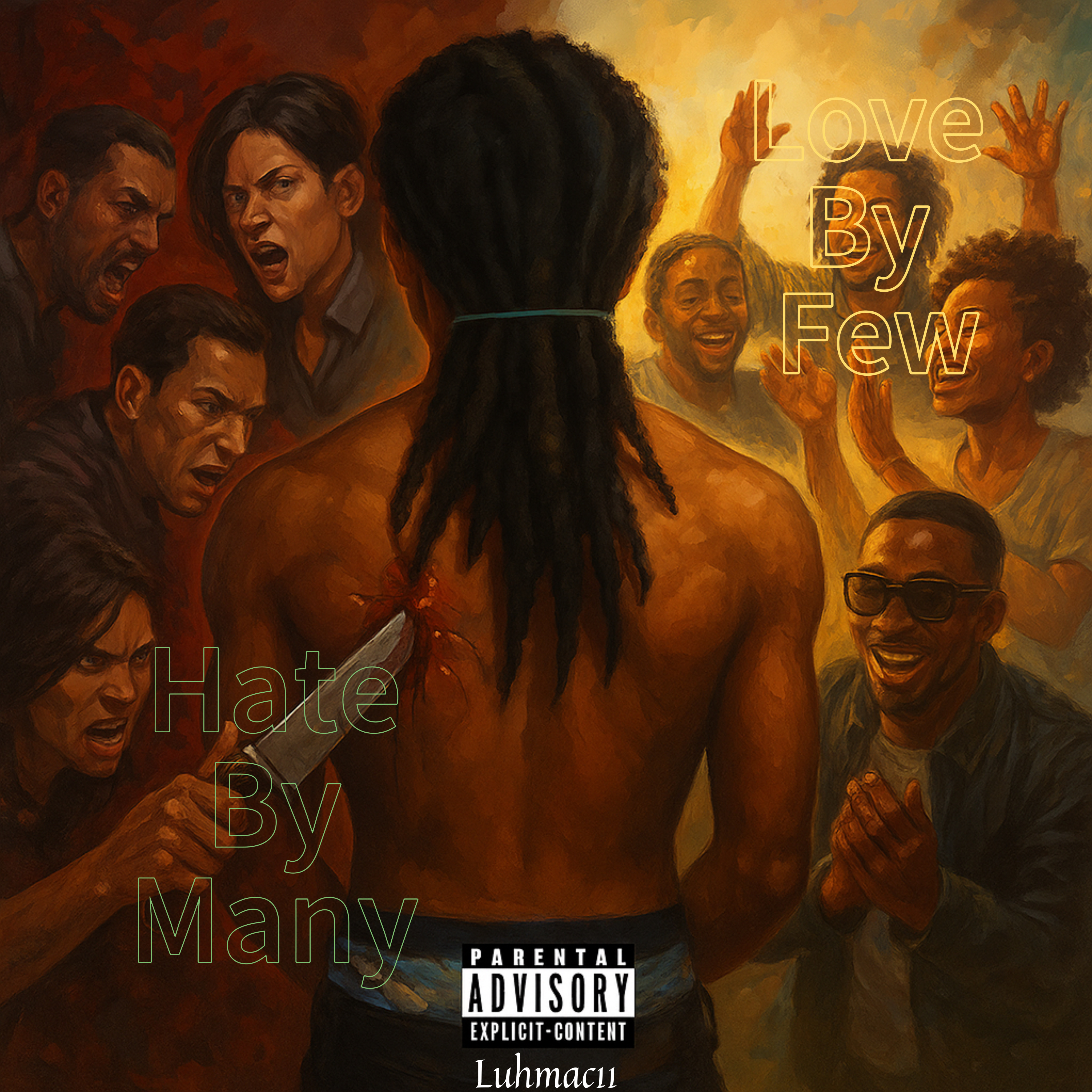 Love By Few, Hate By Many. artwork