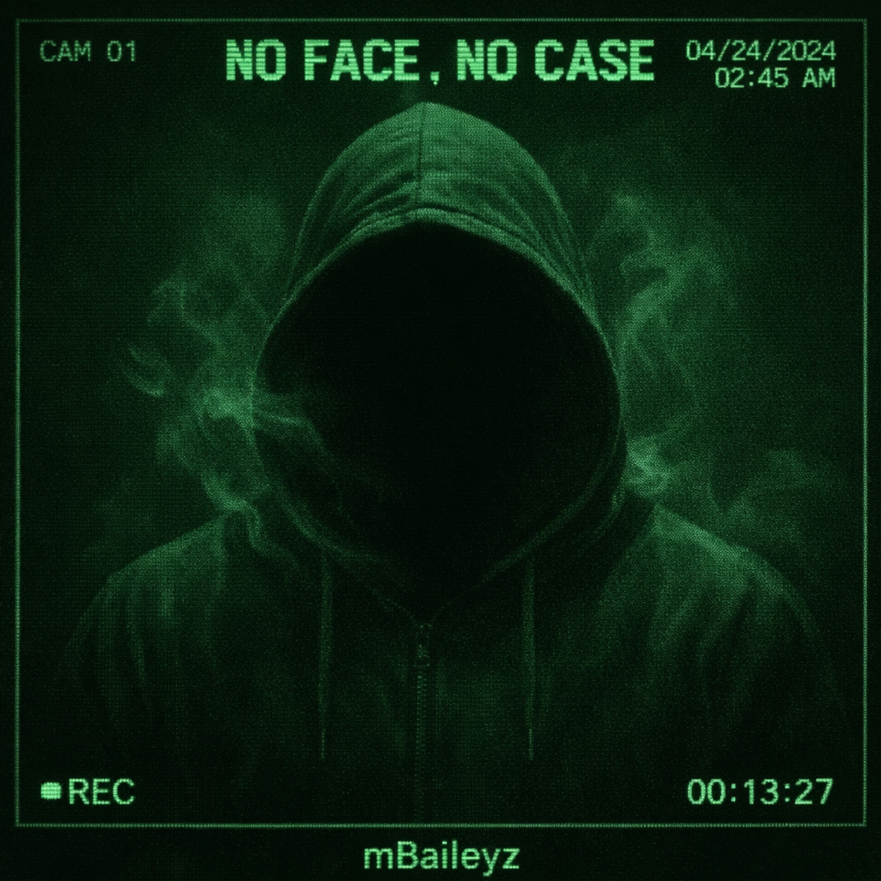 NO FACE, NO CASE artwork
