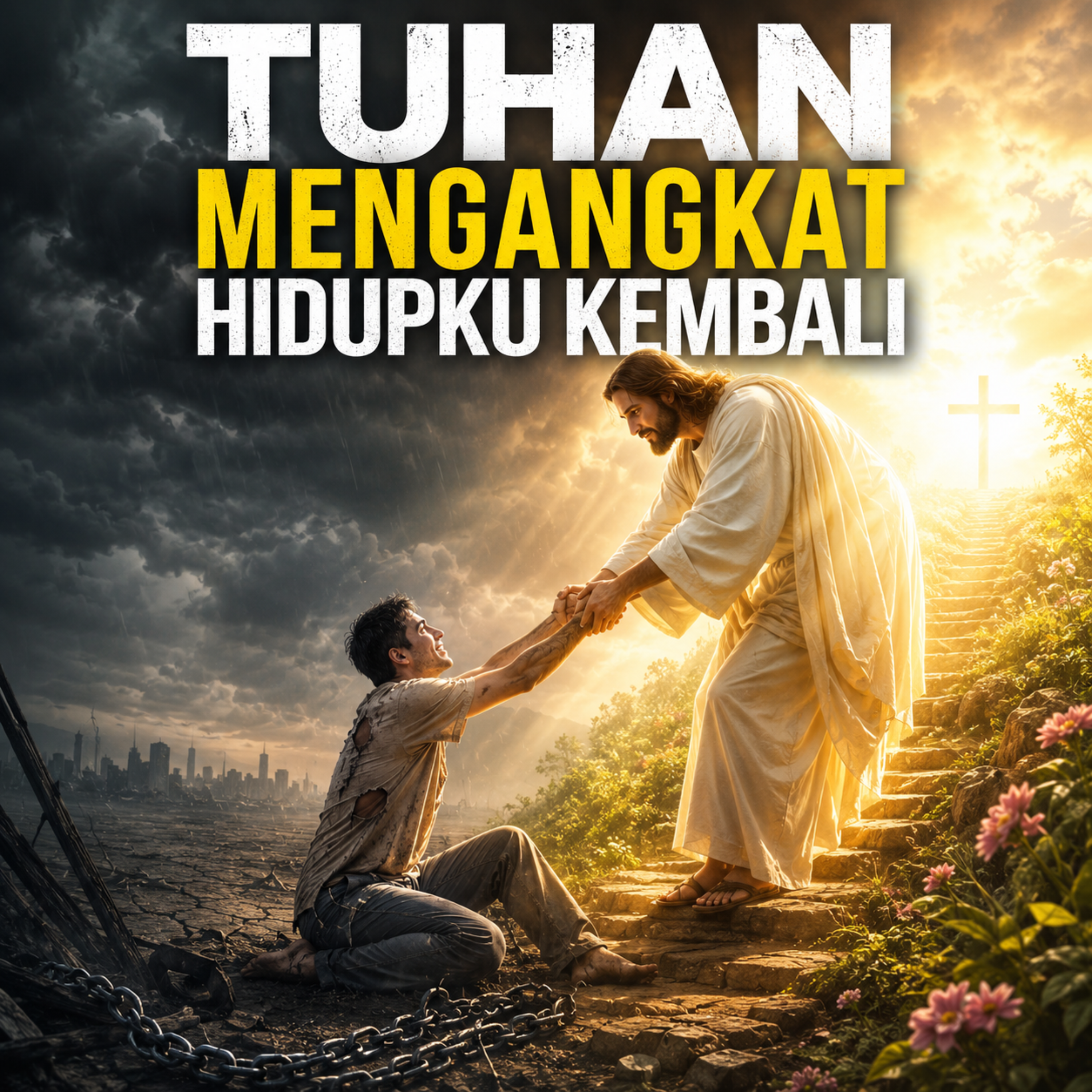 Tuhan Mengangkat Hidupku Kembali by PUJI WORSHIP cover art