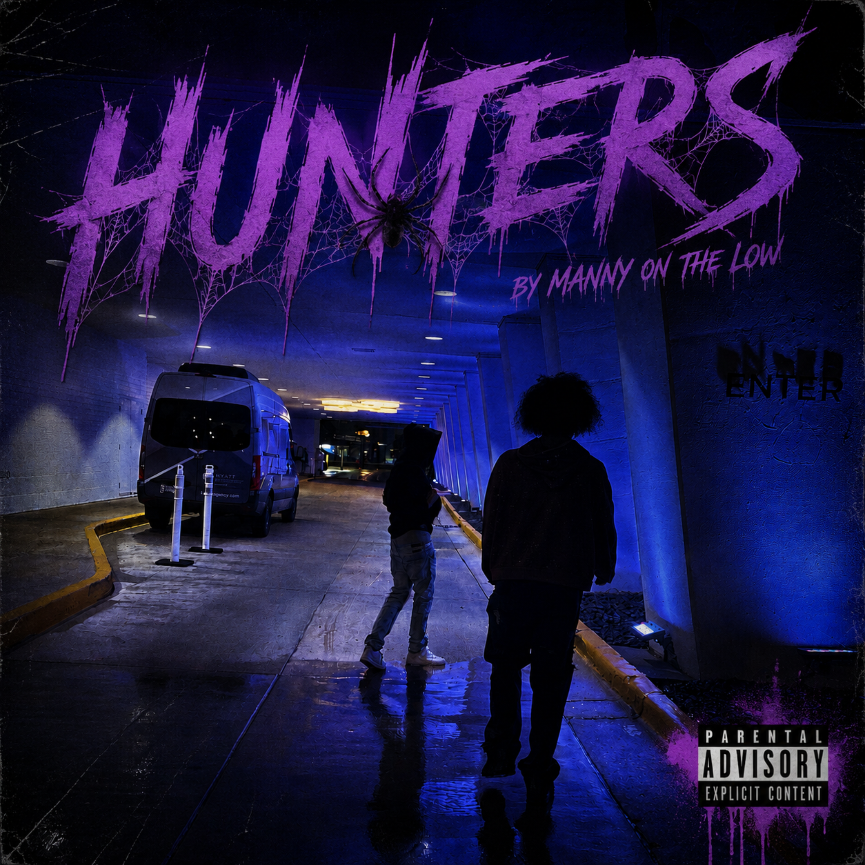 HUNTERS by Manny On The Low cover art