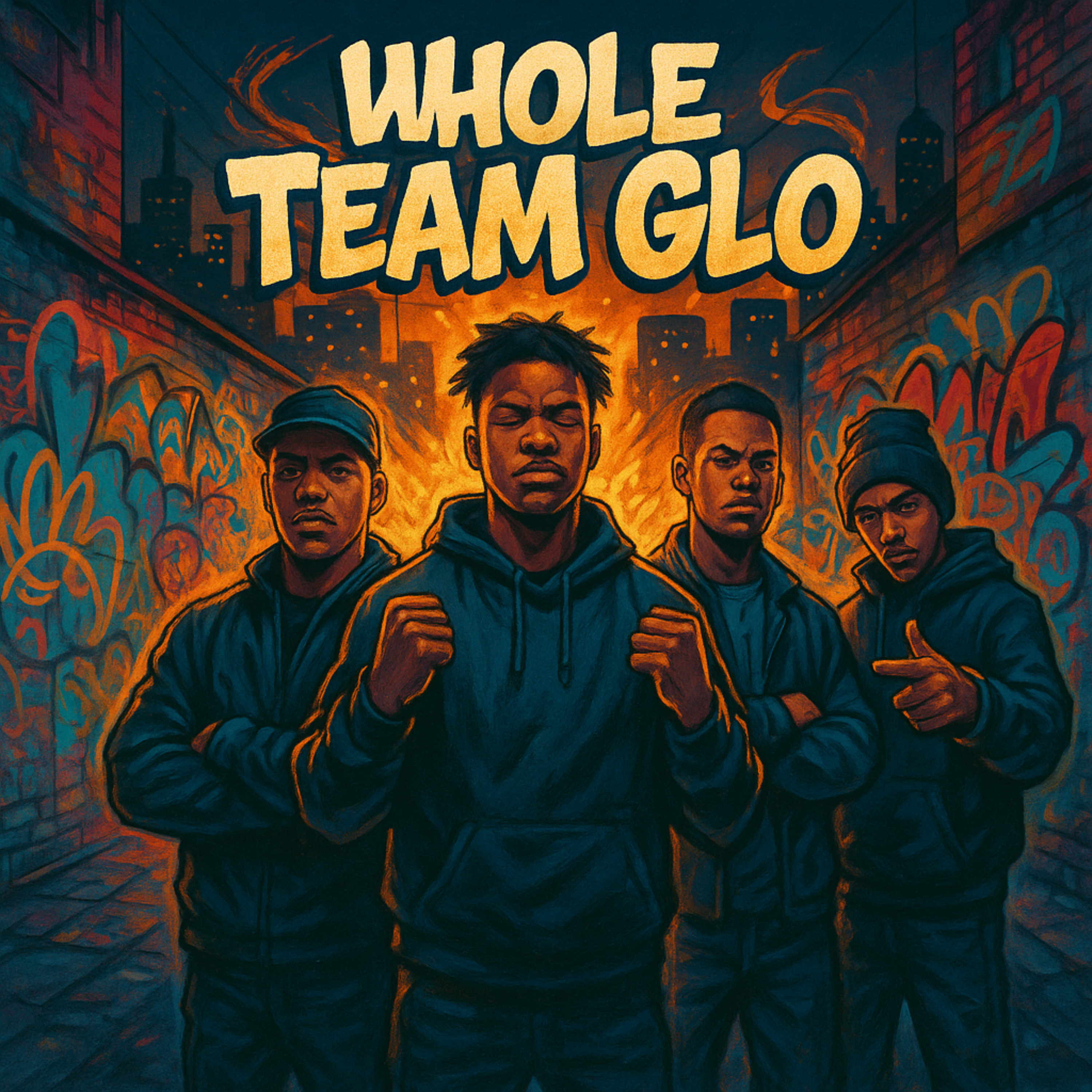 Whole Team Glo artwork