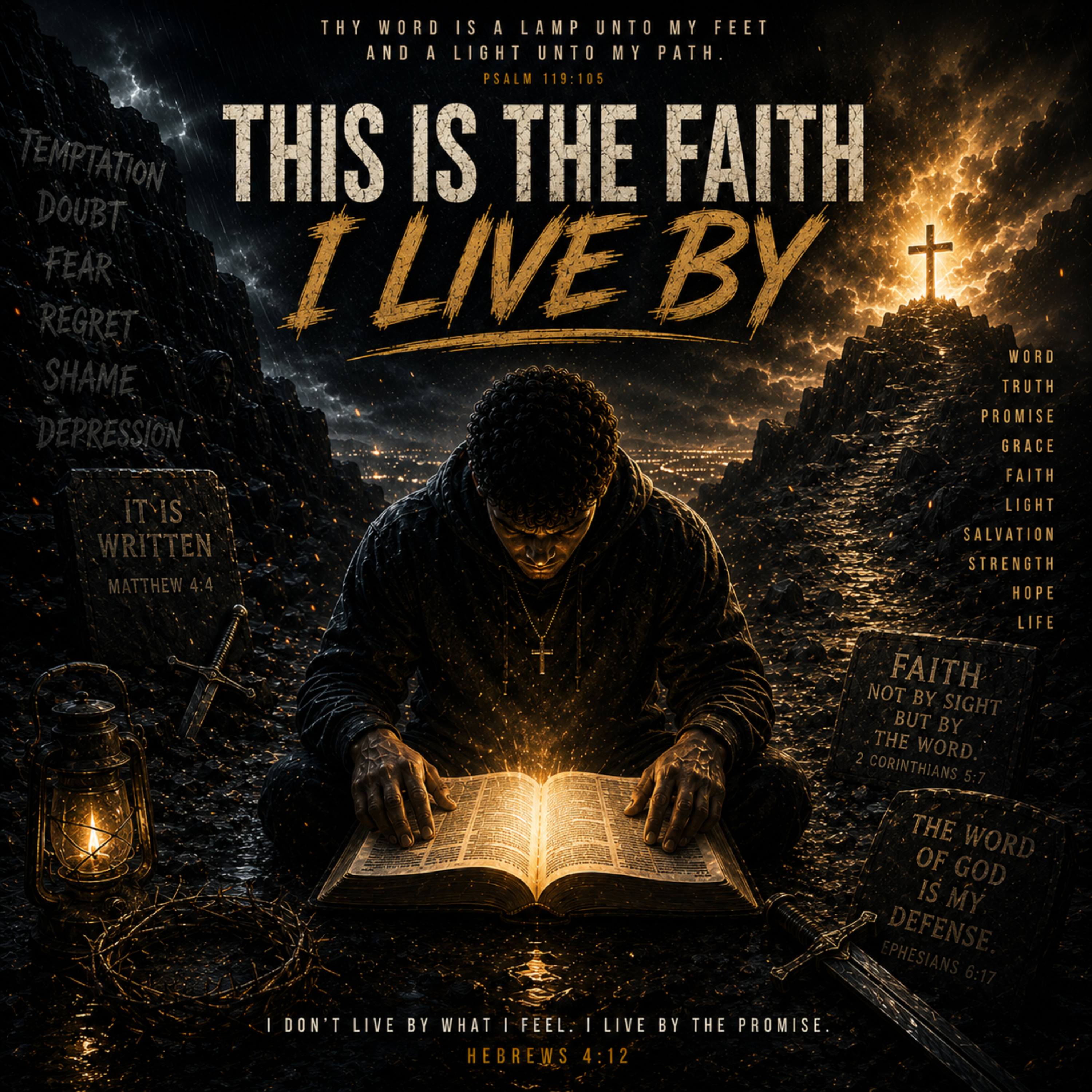 THIS IS THE FAITH I LIVE BY by Peter Tavale cover art