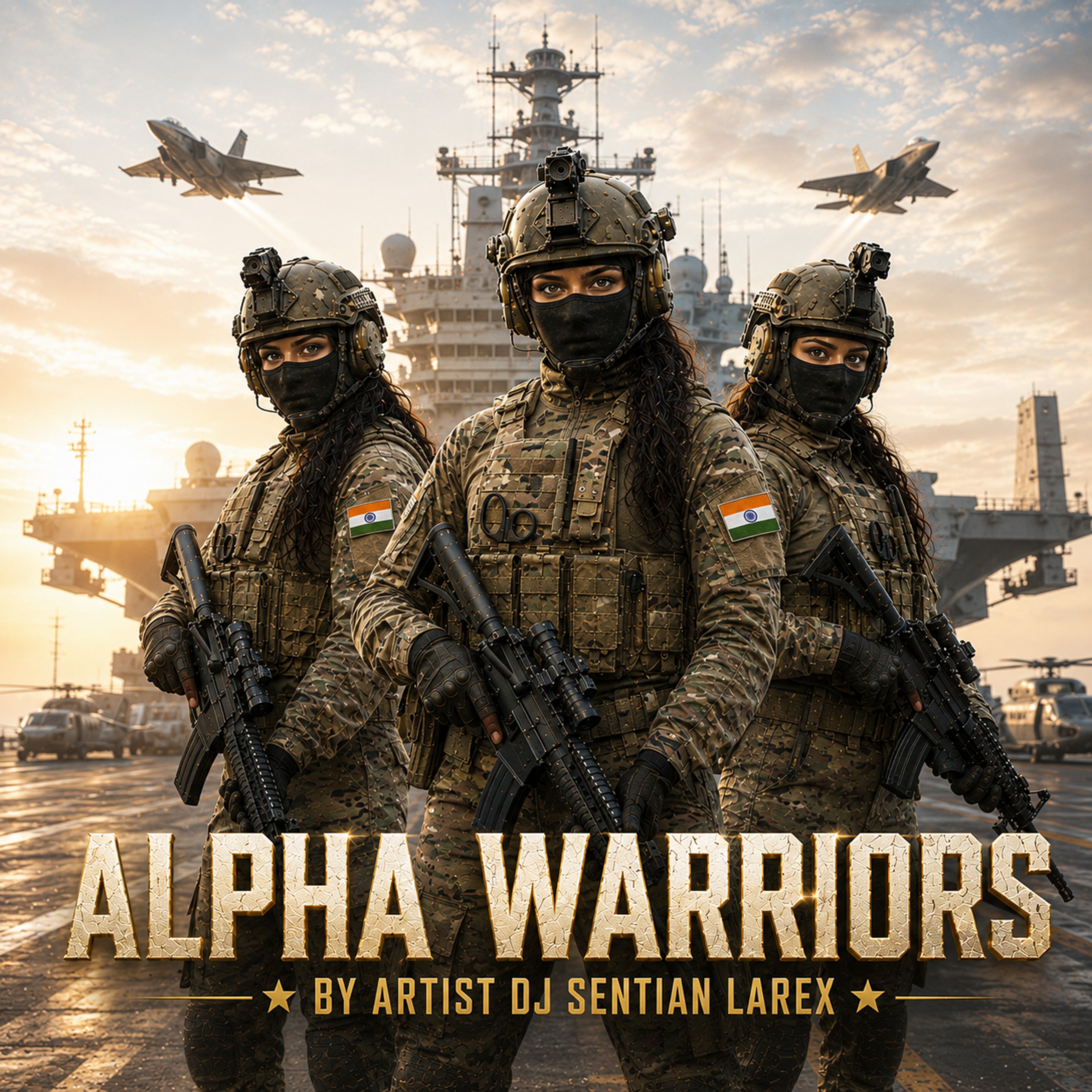 Alpha Warriors by DJ SENTIAN LAREX cover art