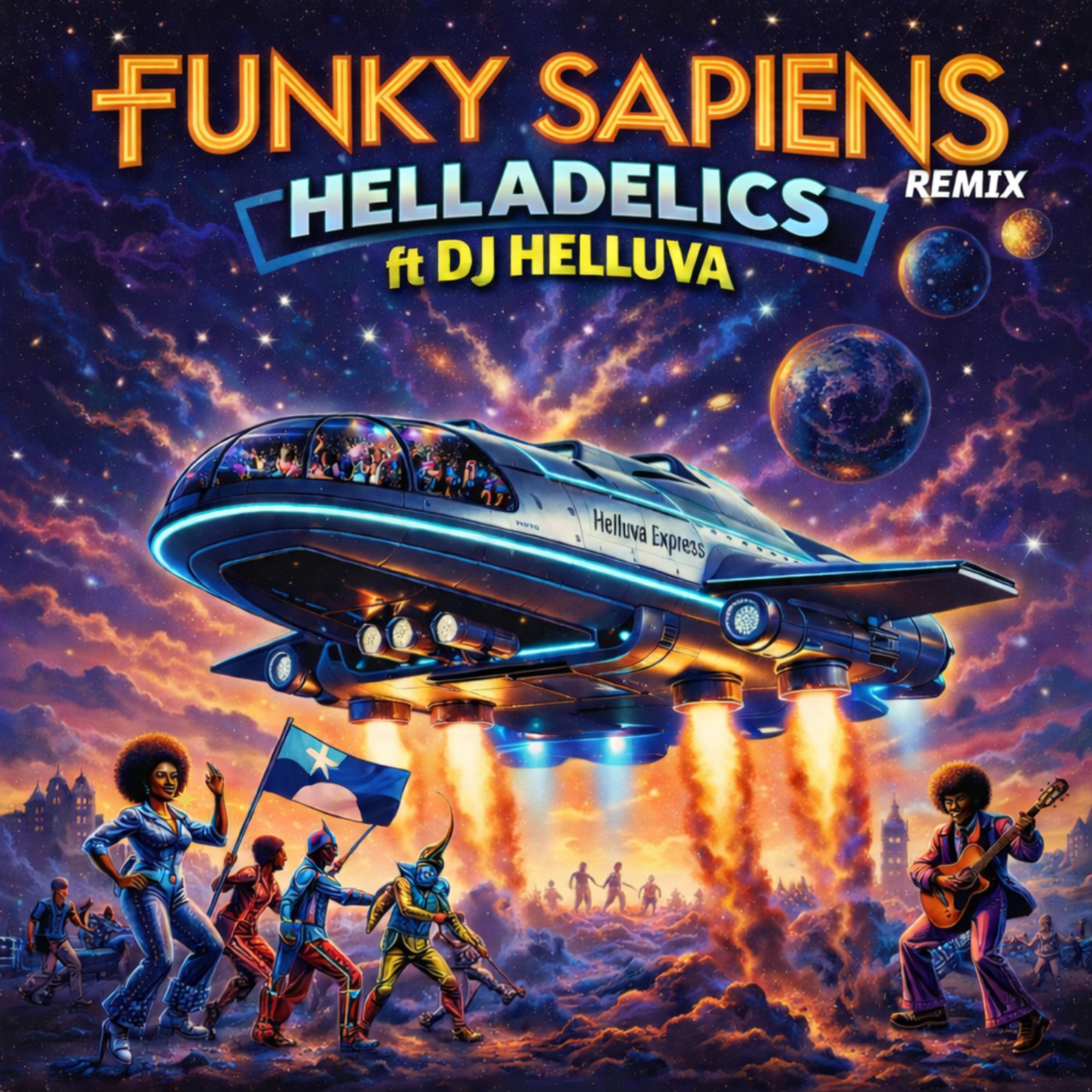 Funky Sapiens Helladelics (Remix) artwork