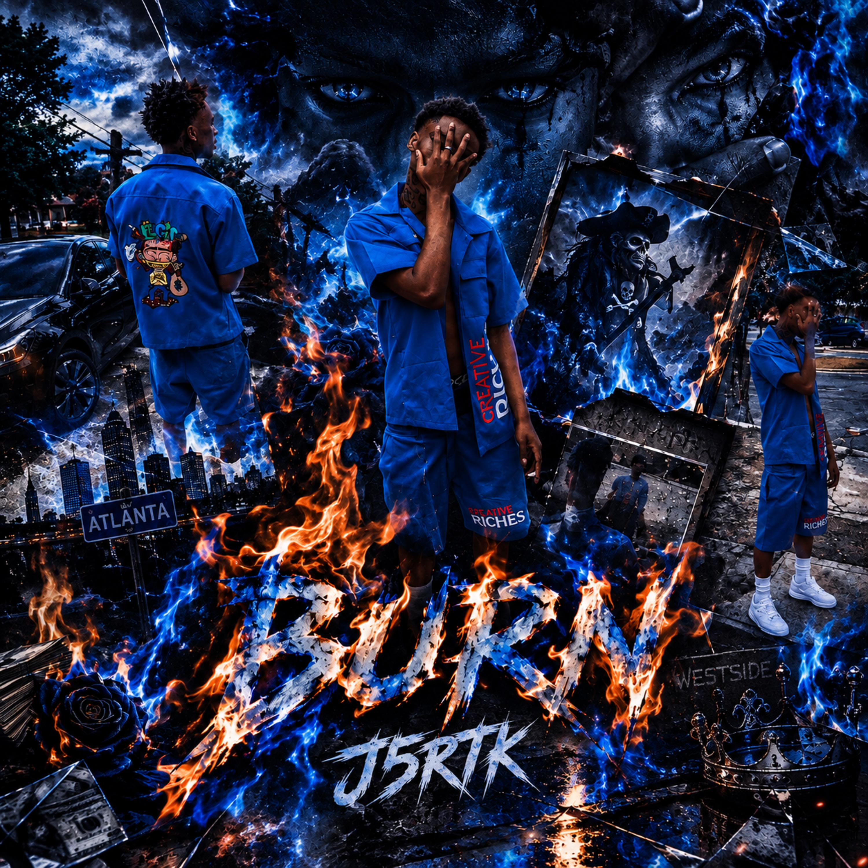 Burn by J5RTKOE cover art