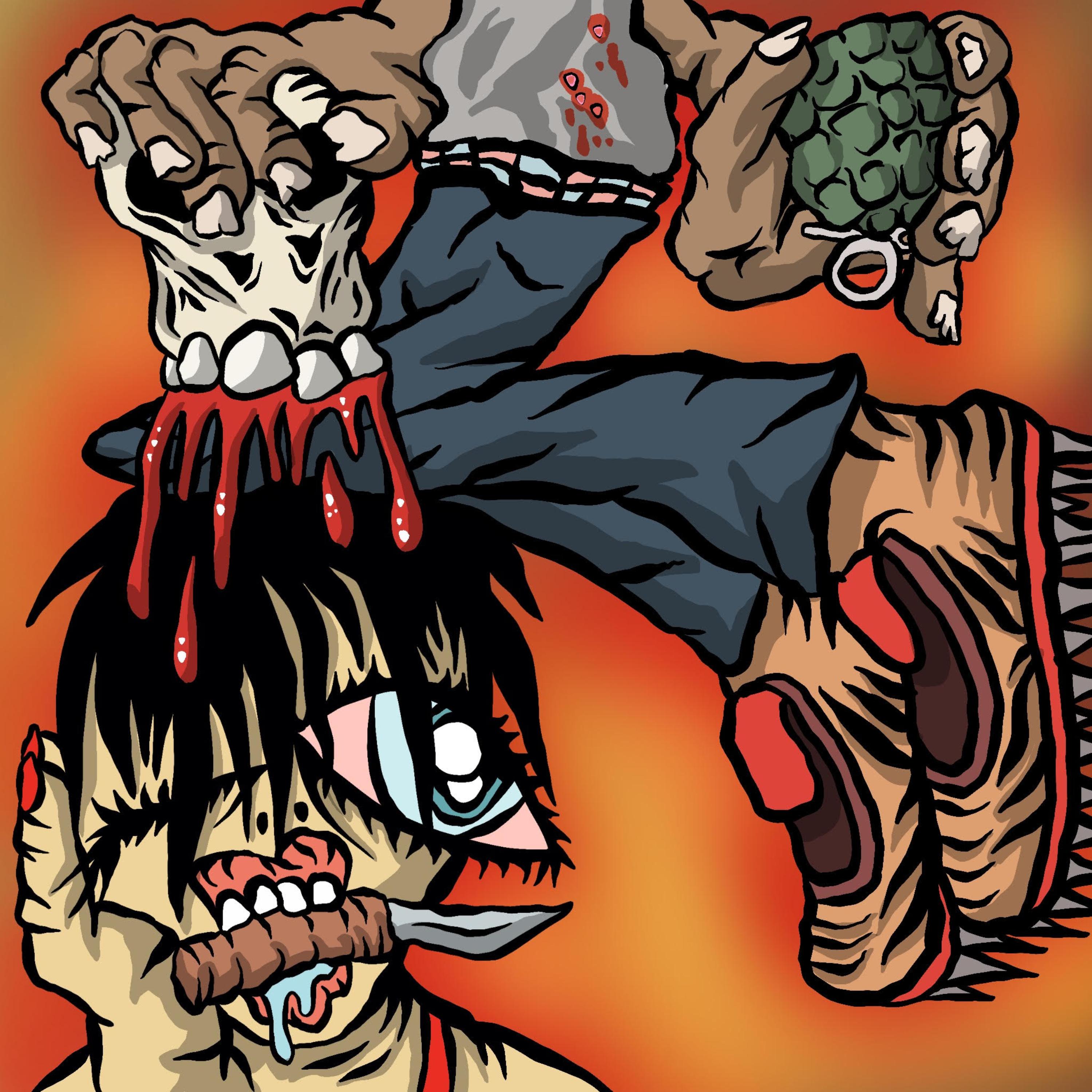 humans are destruction artwork