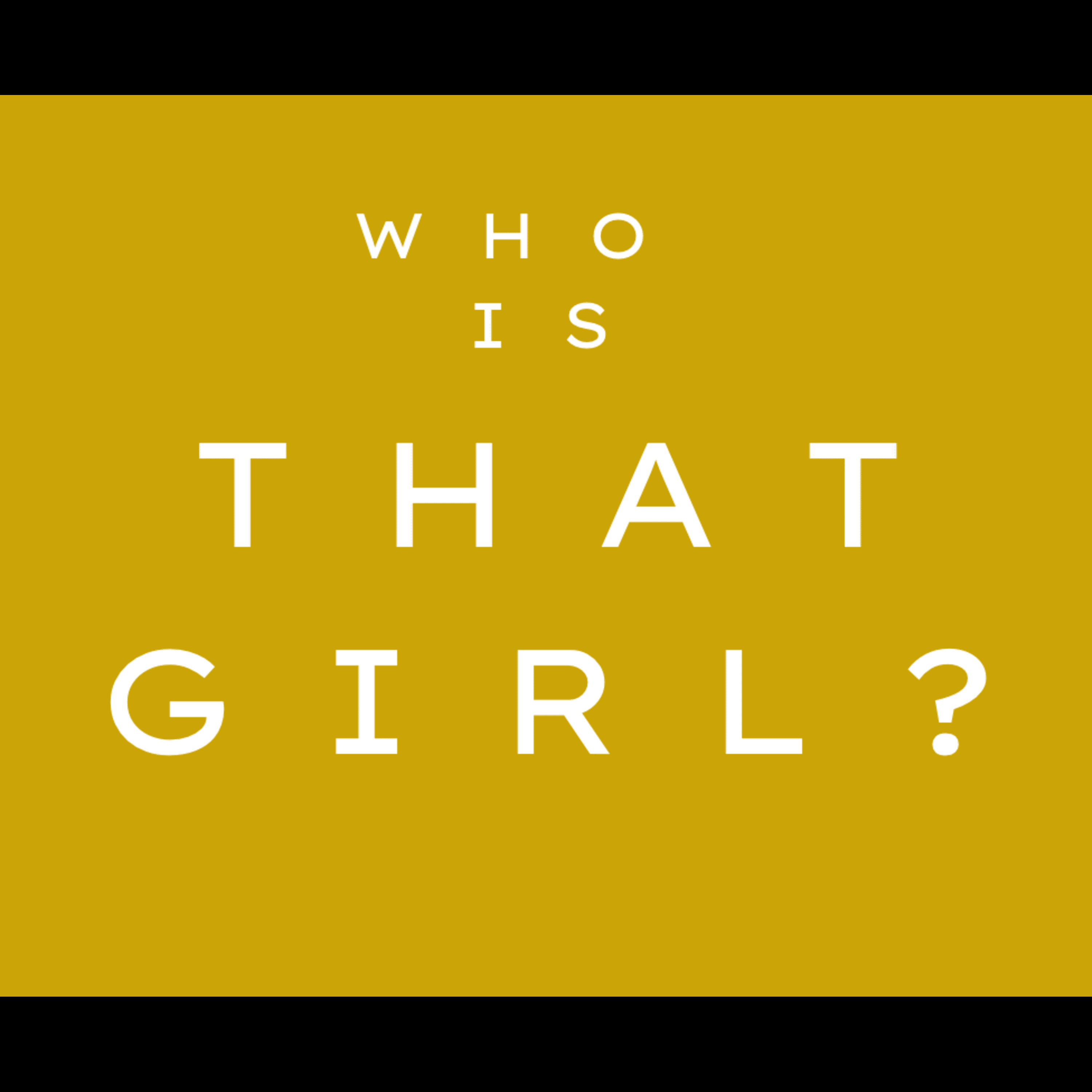 Who's Dat Girl artwork