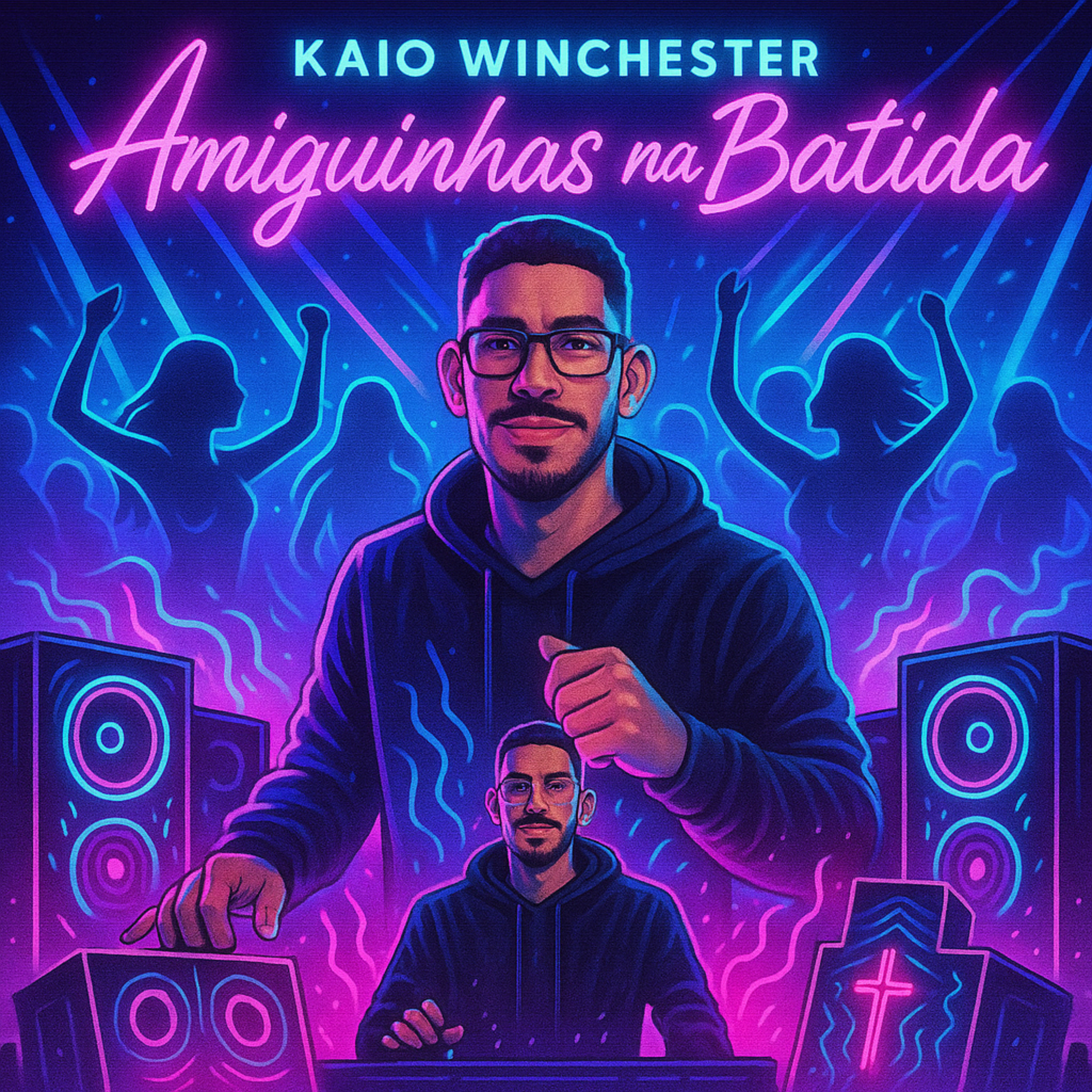 Amiguinhas na Batida artwork