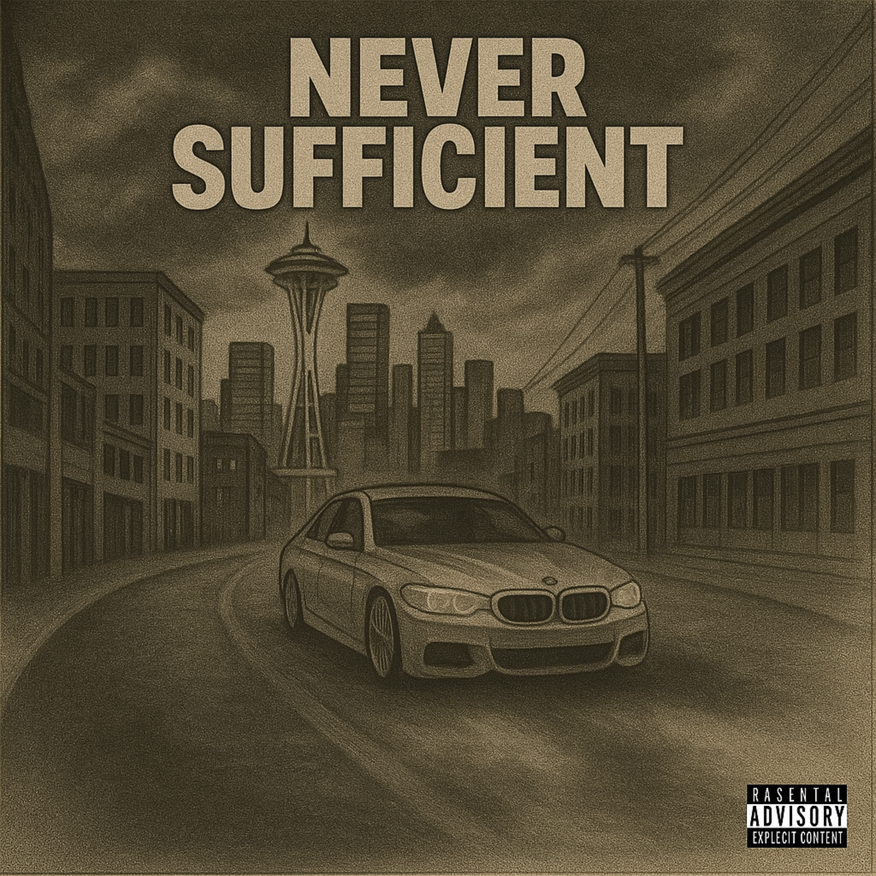 Never Sufficient artwork