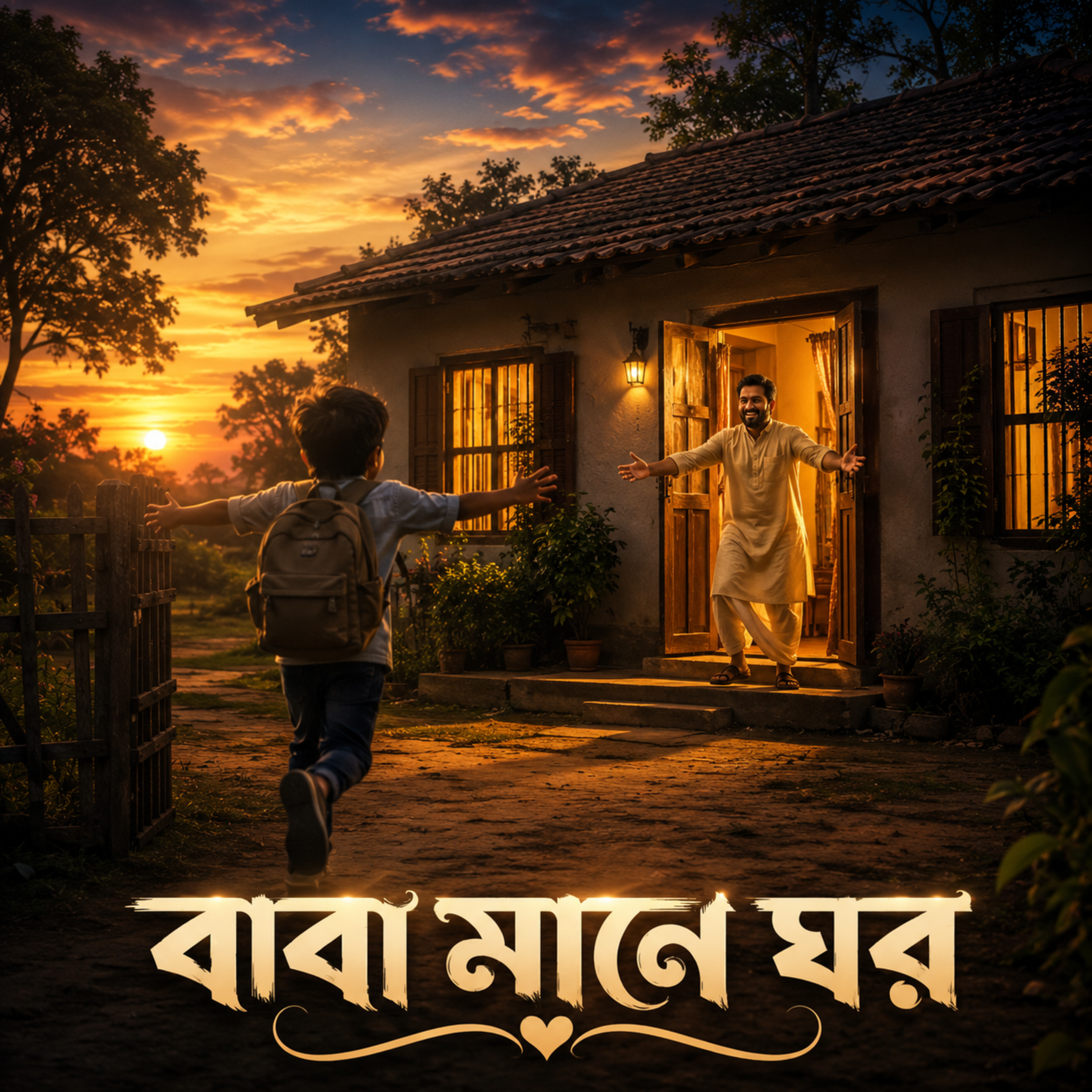 বাবা মানে ঘর (Baba Mane Ghor) by Rabiul Karim cover art