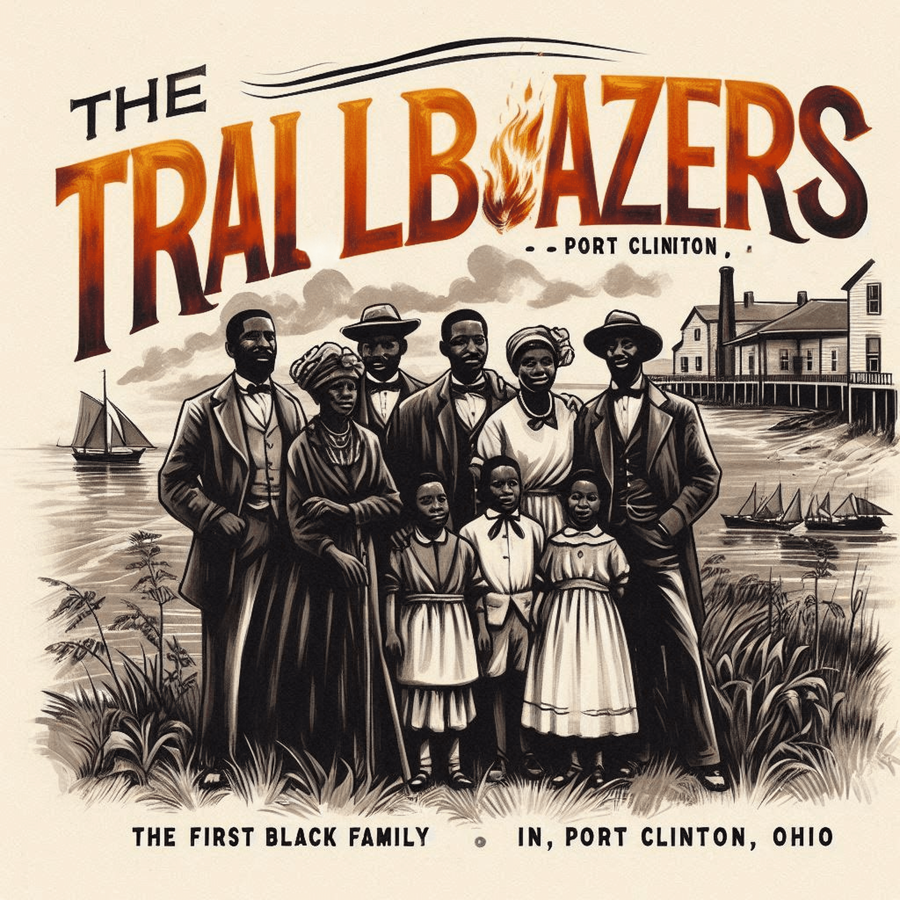 The Trailblazers/The First Black Family In Port Clinton Ohio artwork