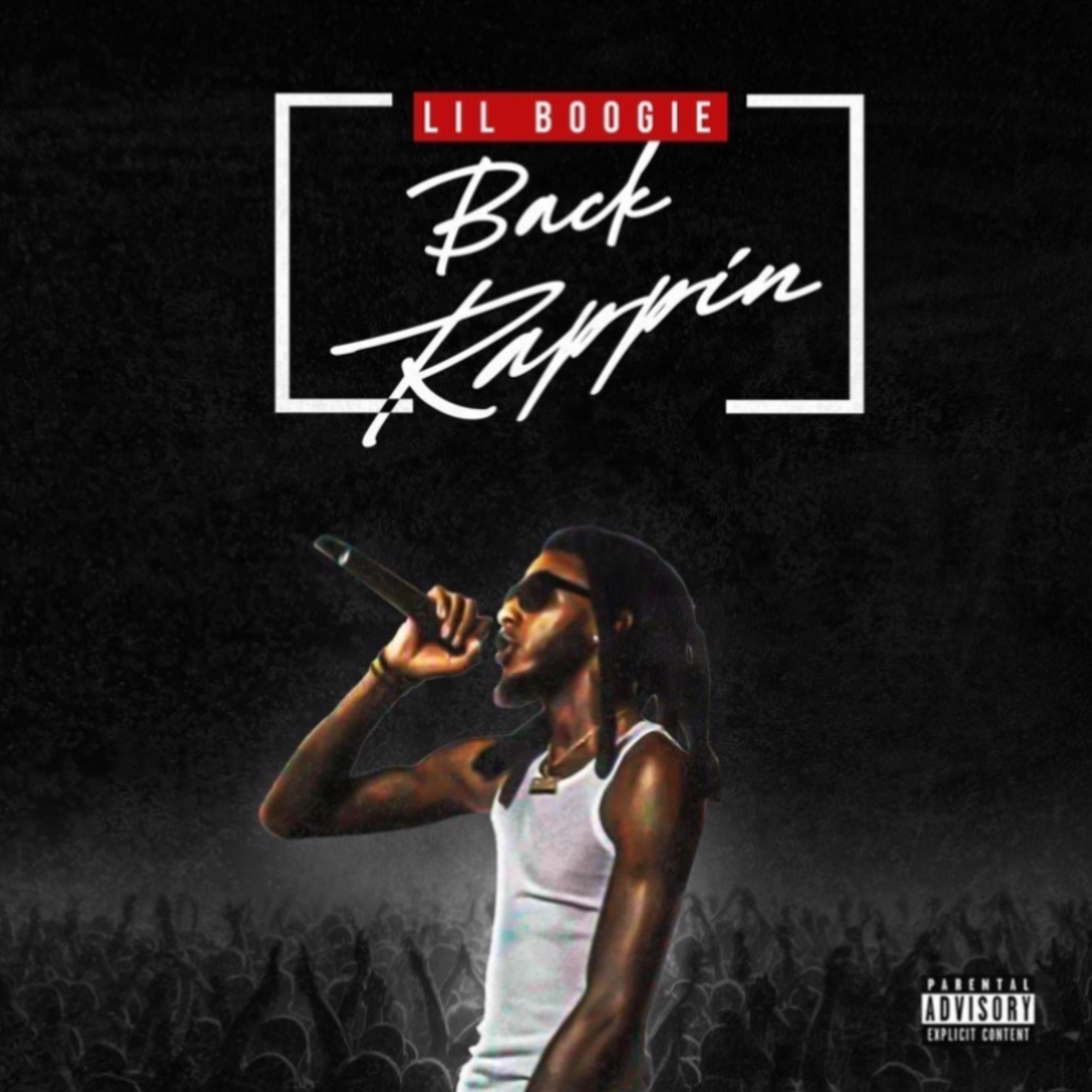 Back Rappin by Lil boogie cover art