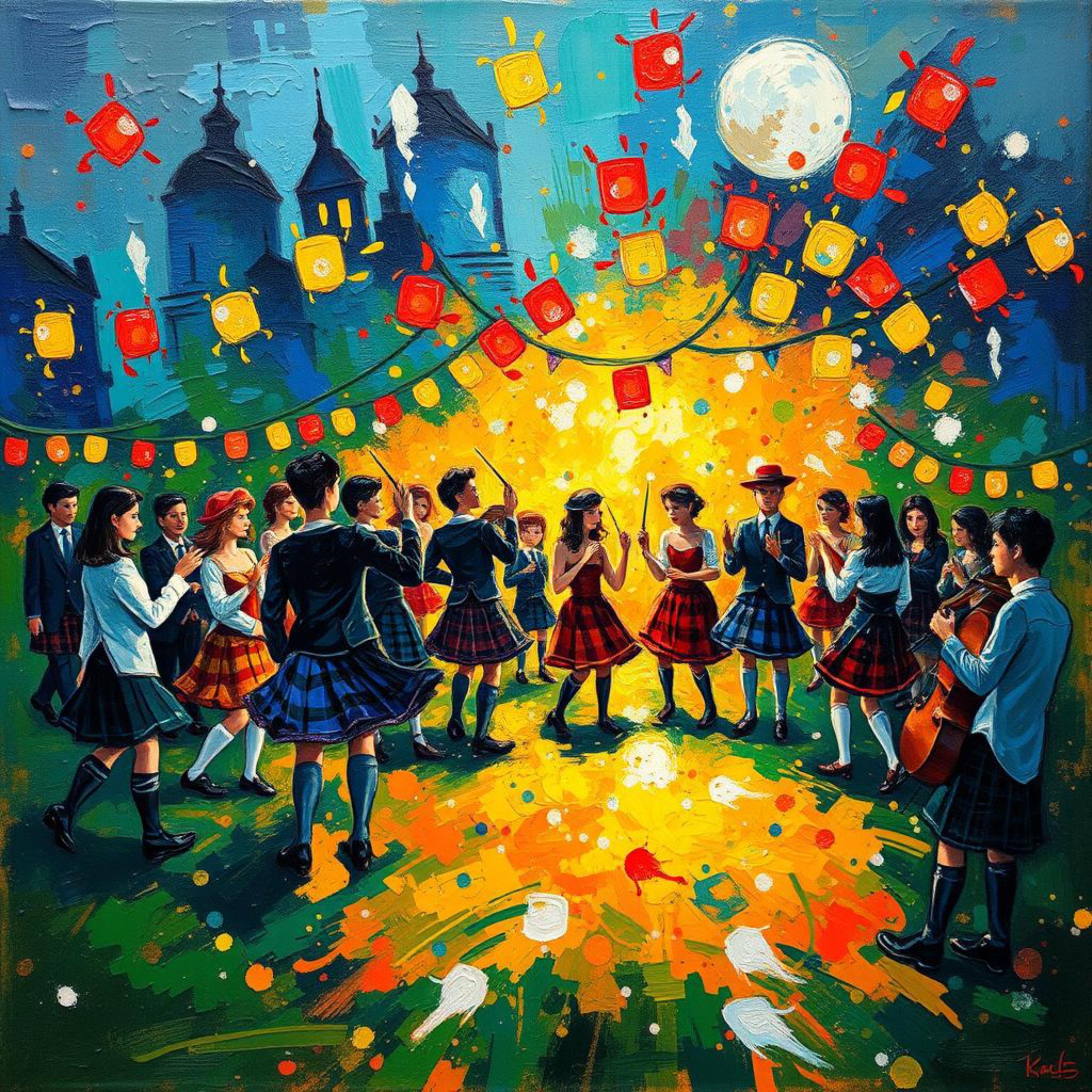 A Ceilidh Nicht artwork