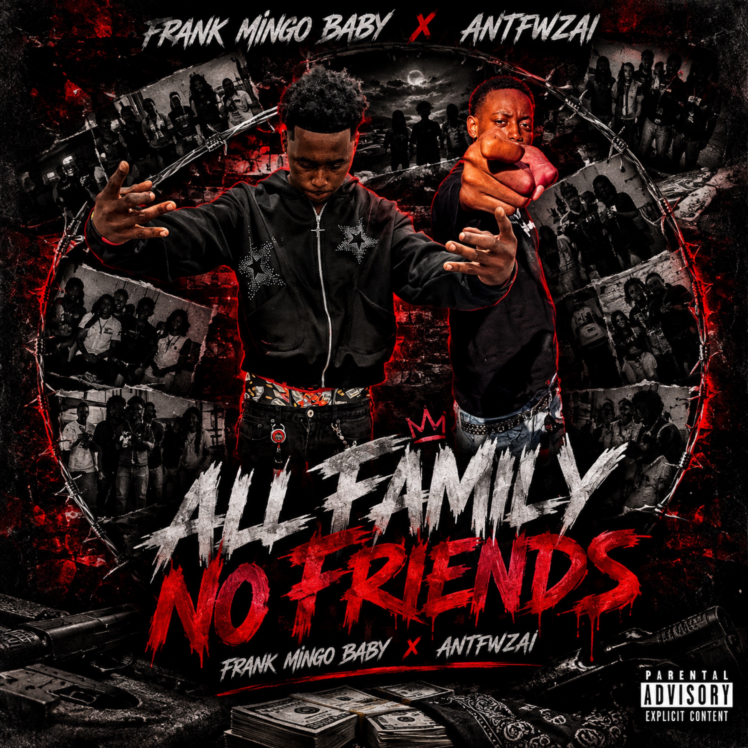 All Family No Friends by Frank Mingo Baby cover art
