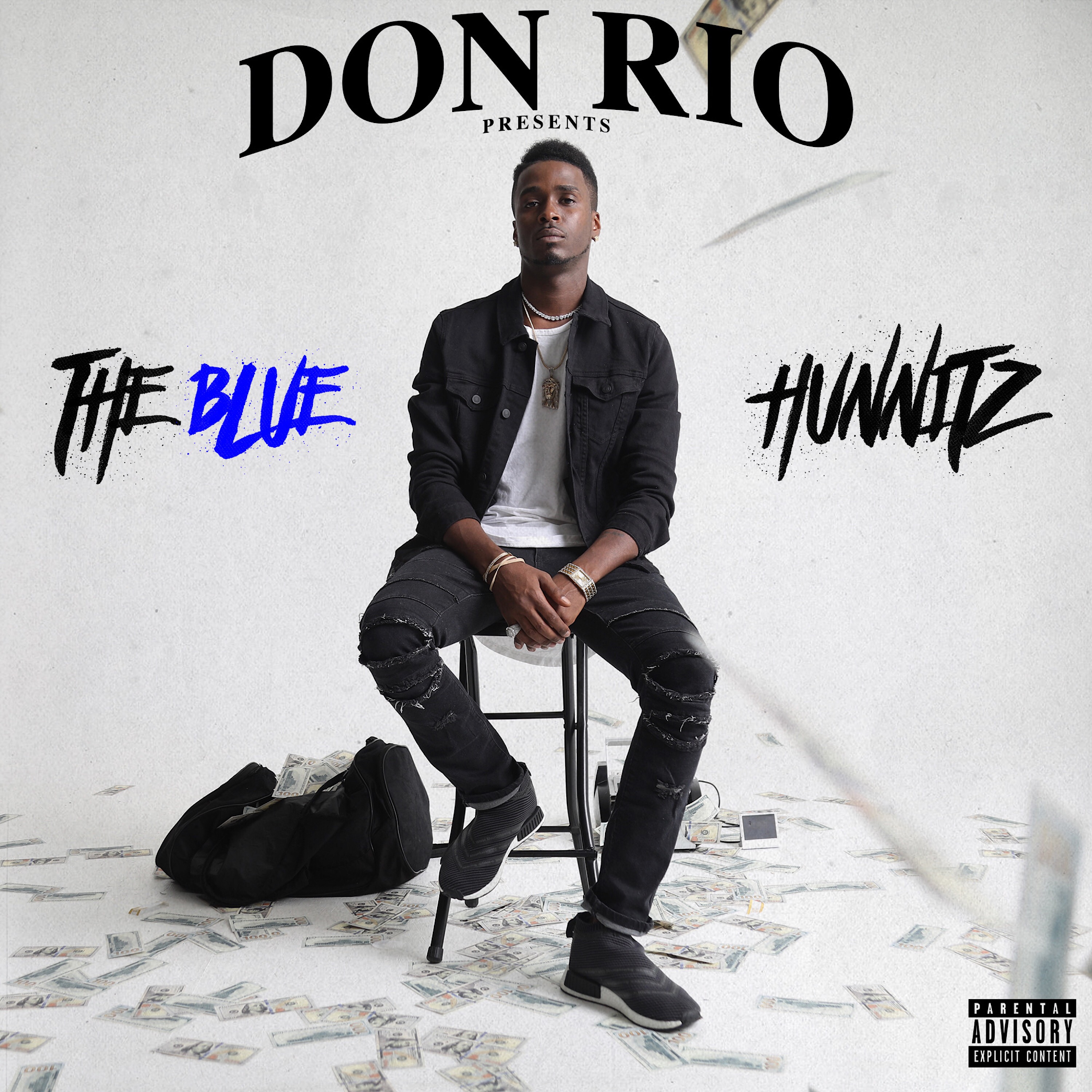 The Blue Hunnitz LP artwork