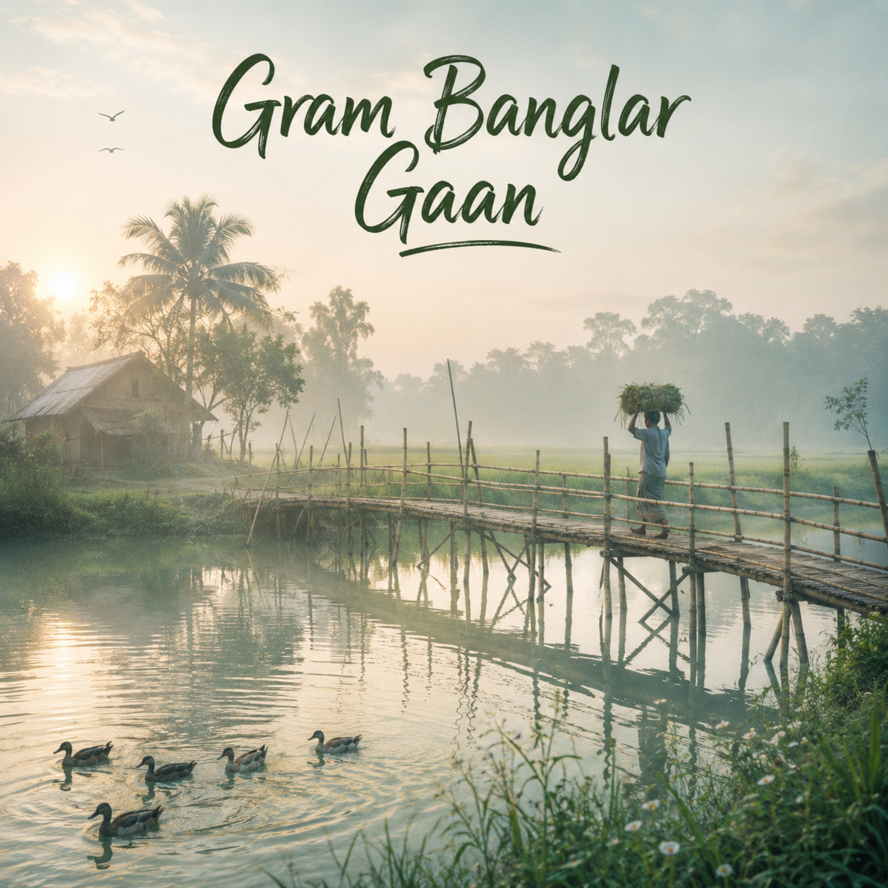 Gram Banglar Gaan by Rabiul Karim cover art
