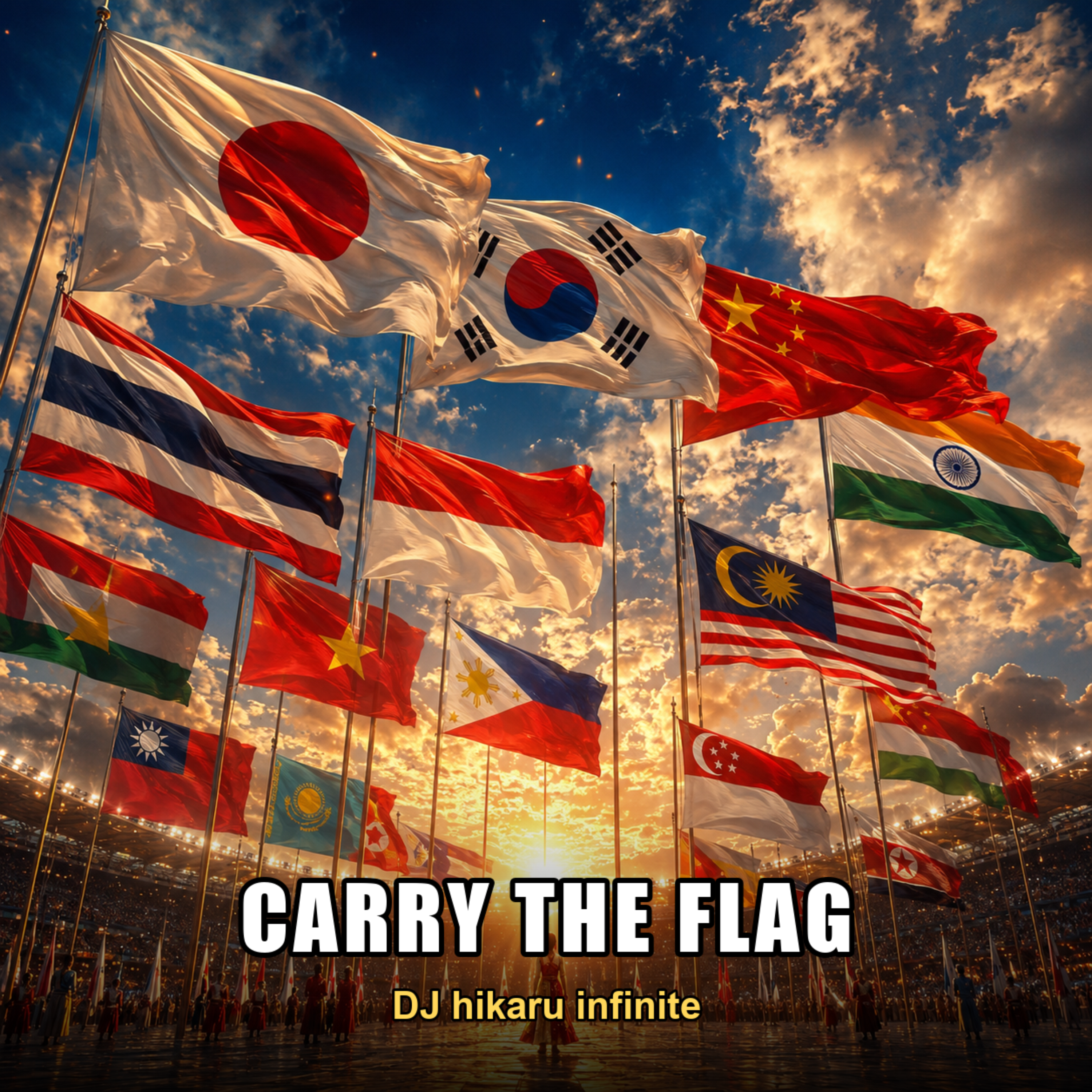 Carry the Flag by DJ hikaru infinite cover art