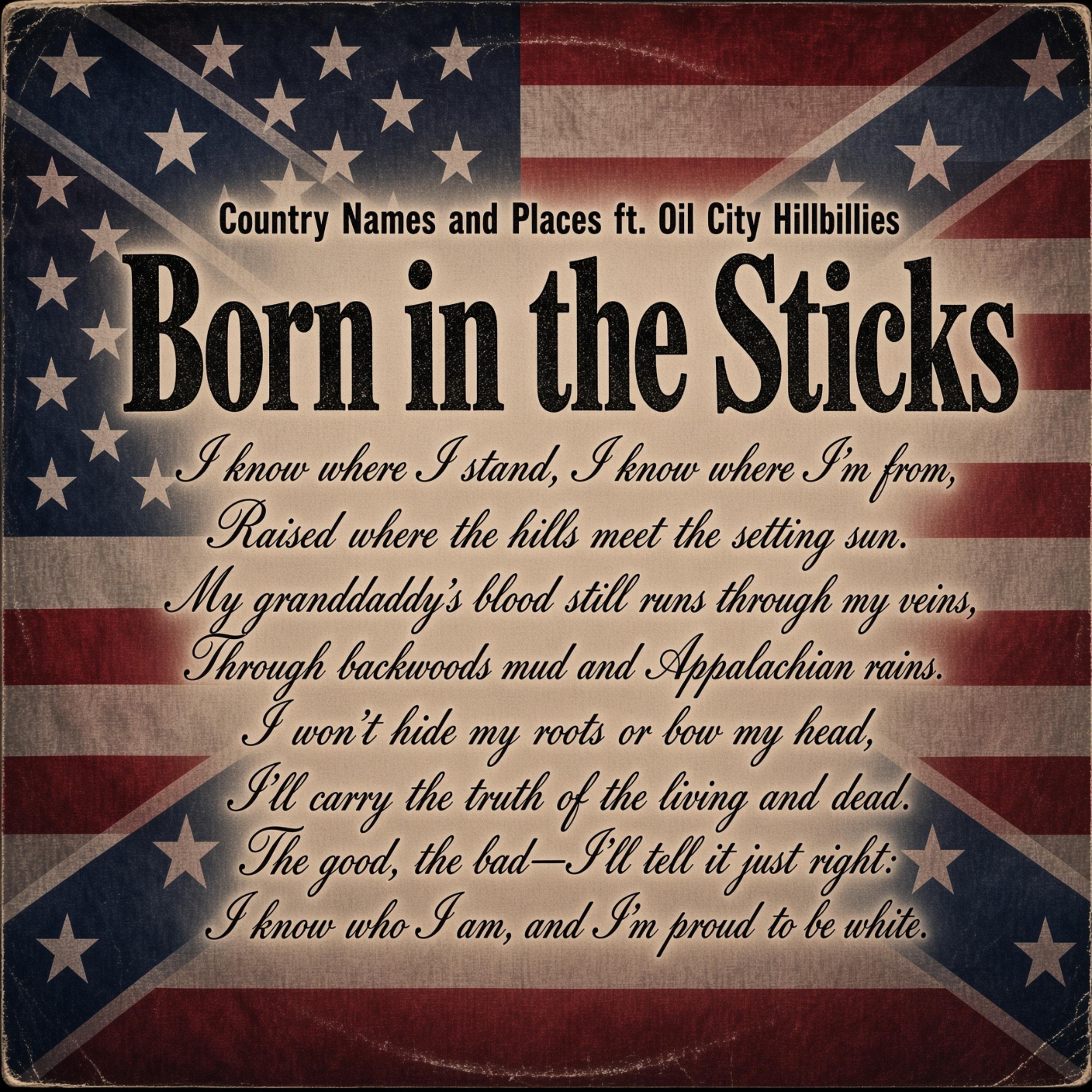 Born in the Sticks by Country Names and Places cover art
