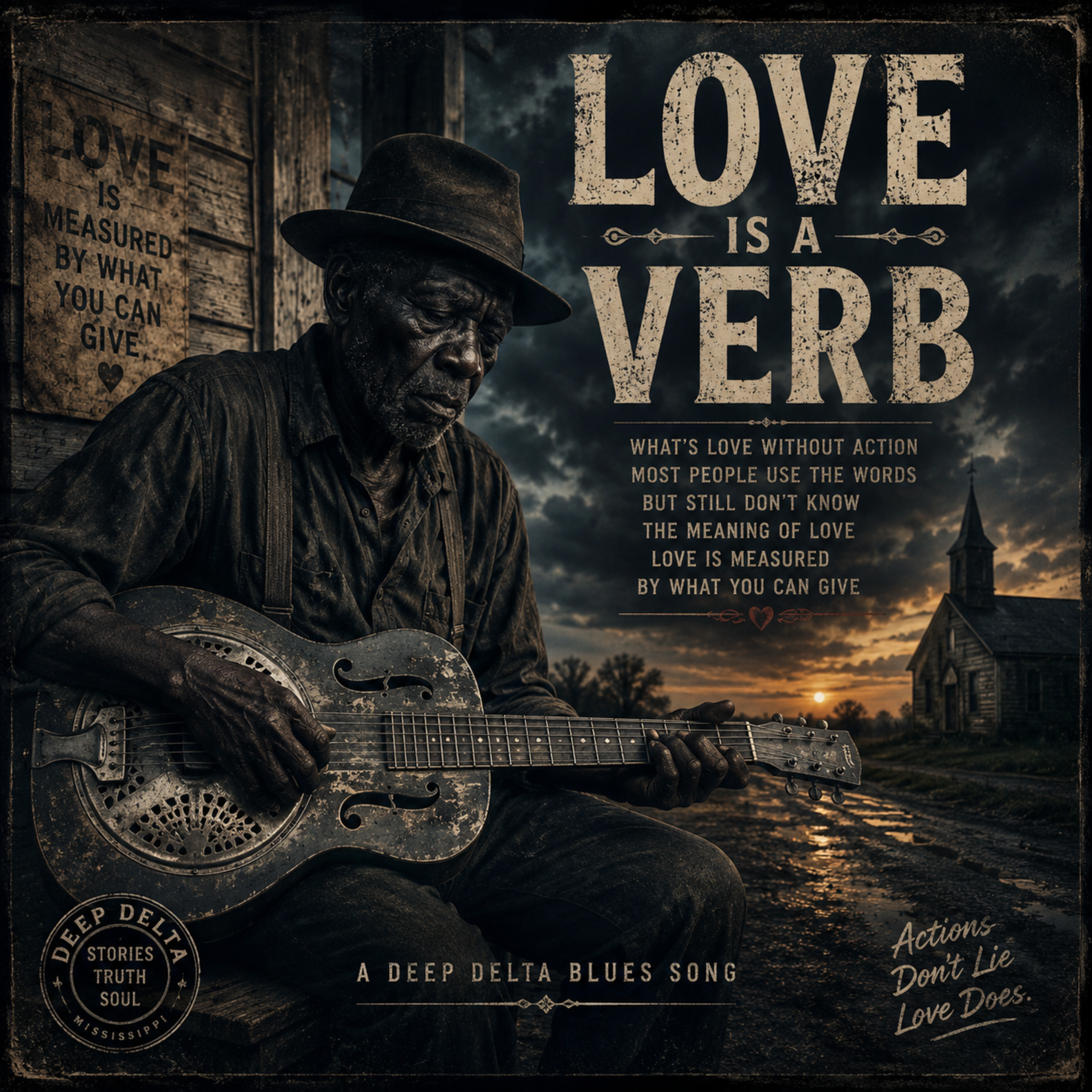 Love Is A VERB by Gospel & Blues Meets Country cover art
