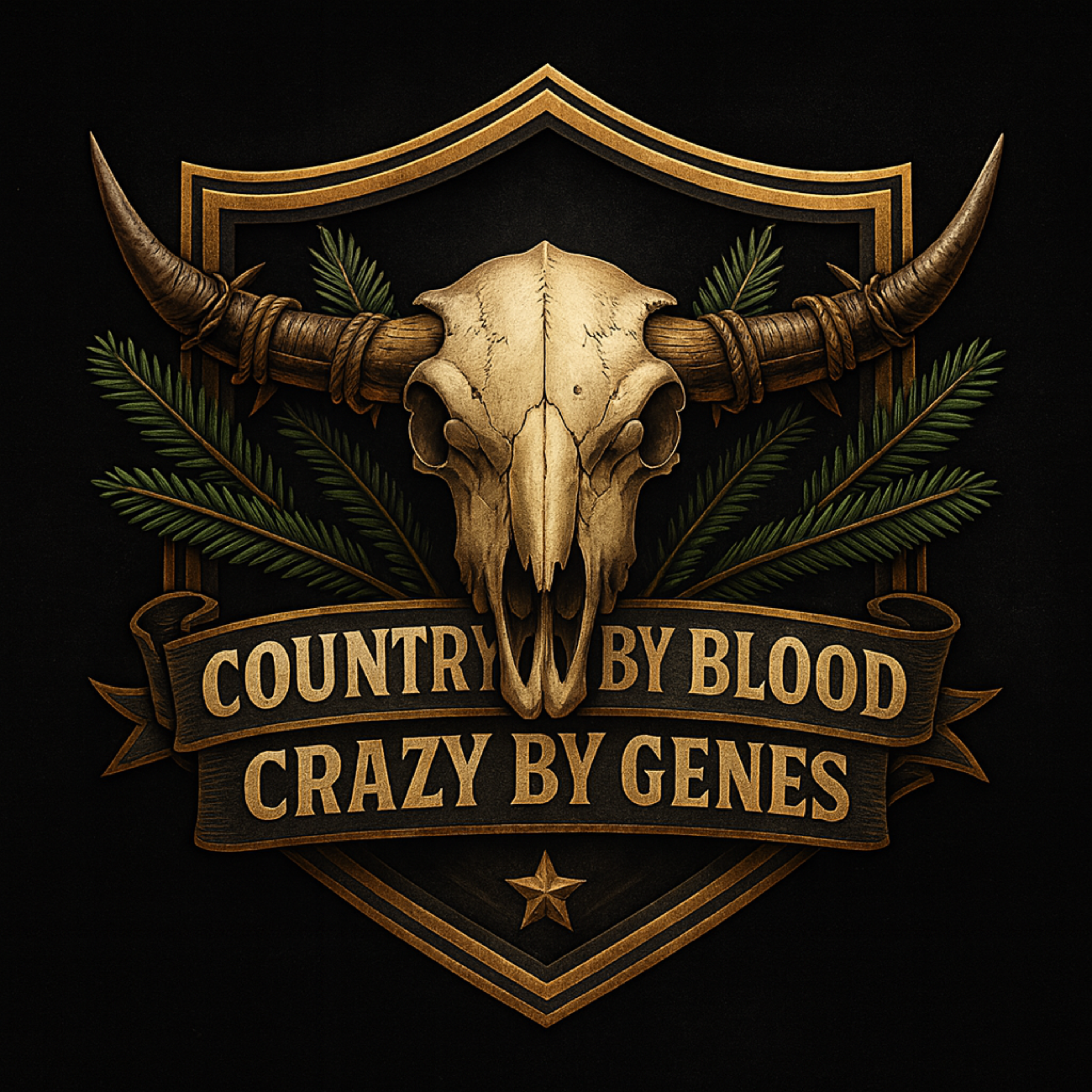 Country By Blood Crazy By Genes artwork