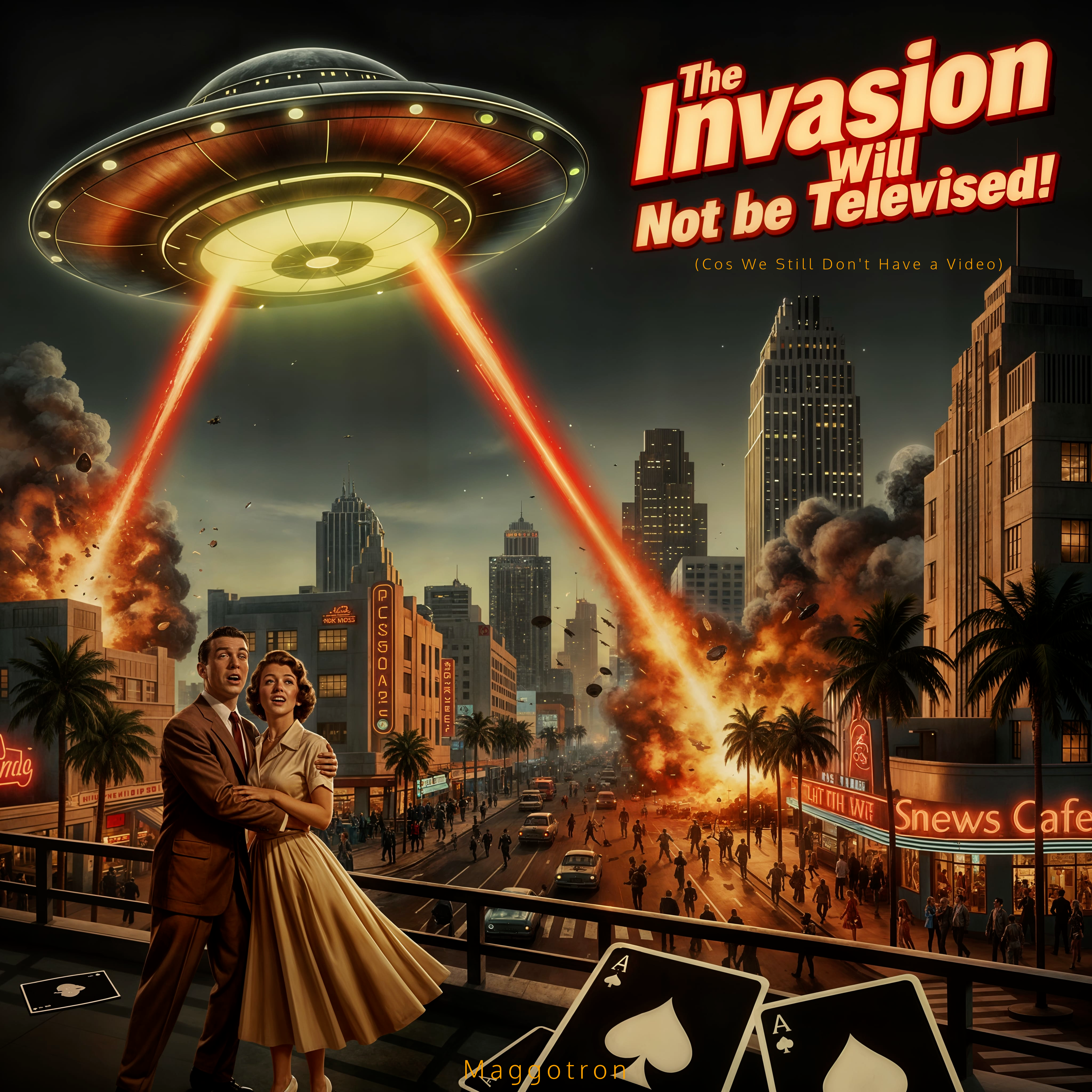The Invasion Will Not Be Televised (Cos We Still Don't Have a Video) artwork
