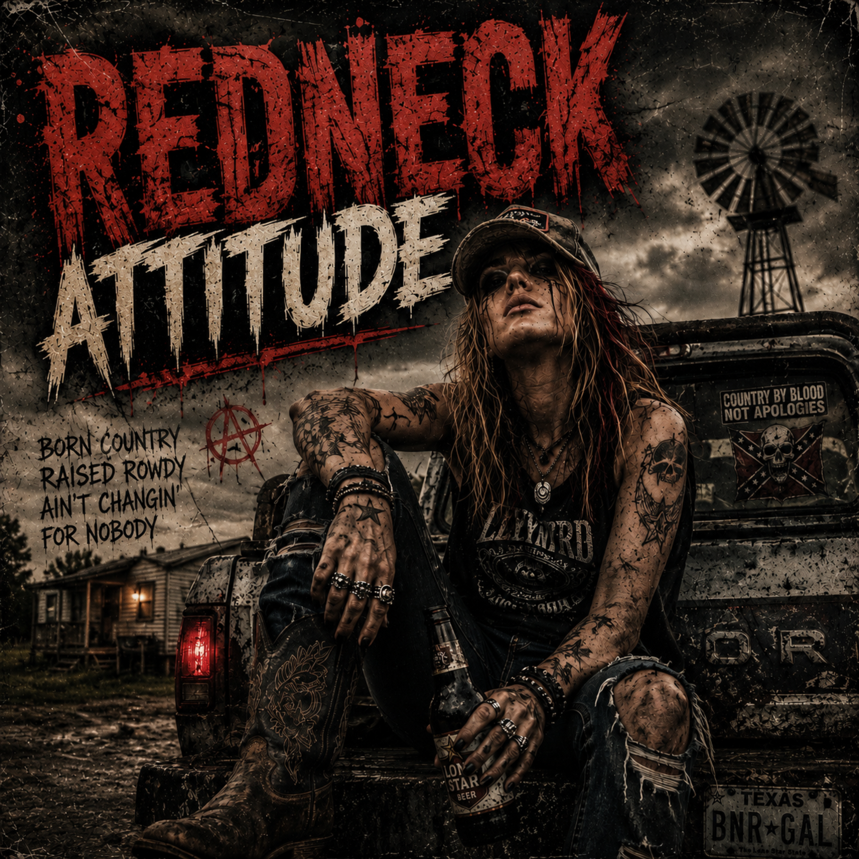 Redneck attitude by Broken Rebel cover art