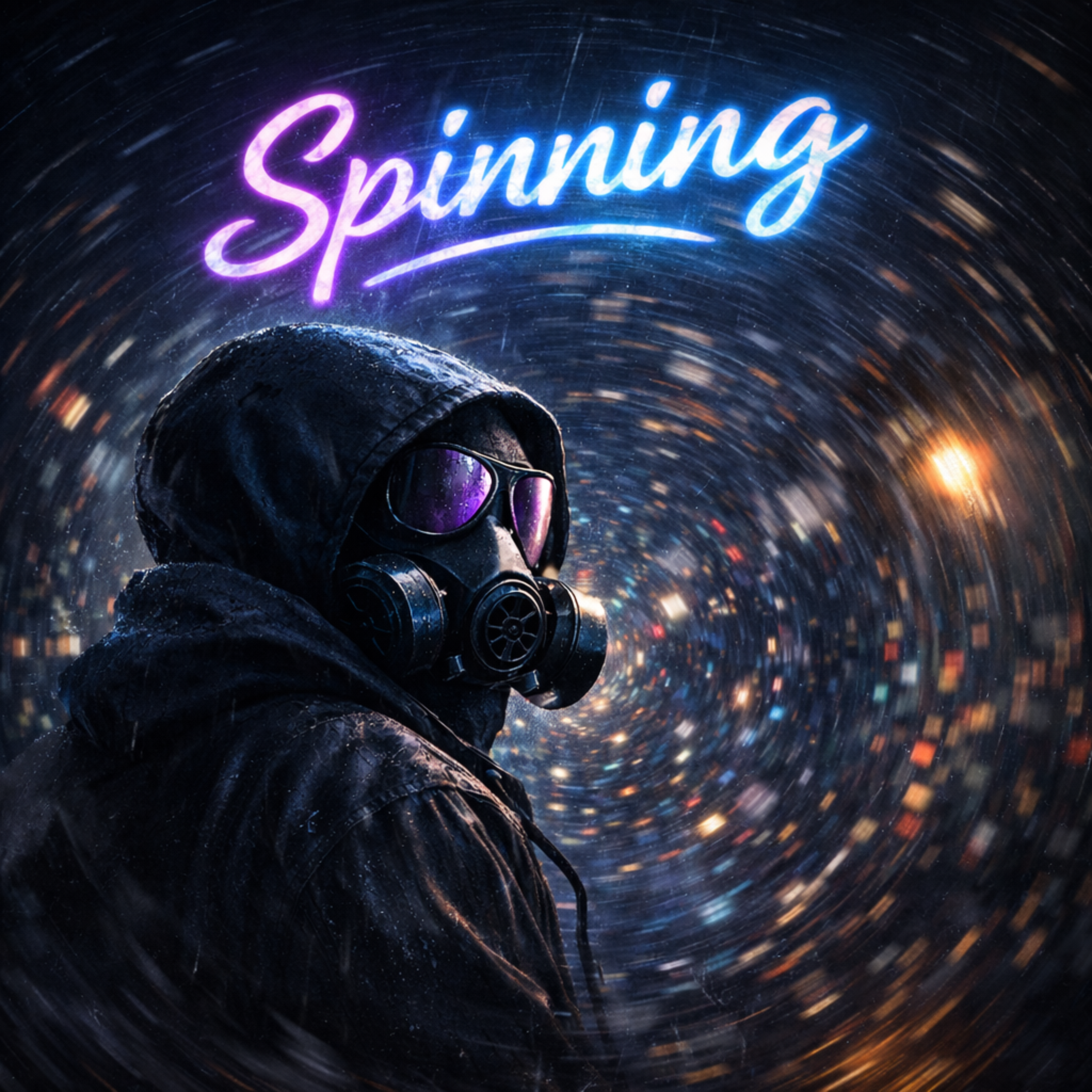 Spinning artwork