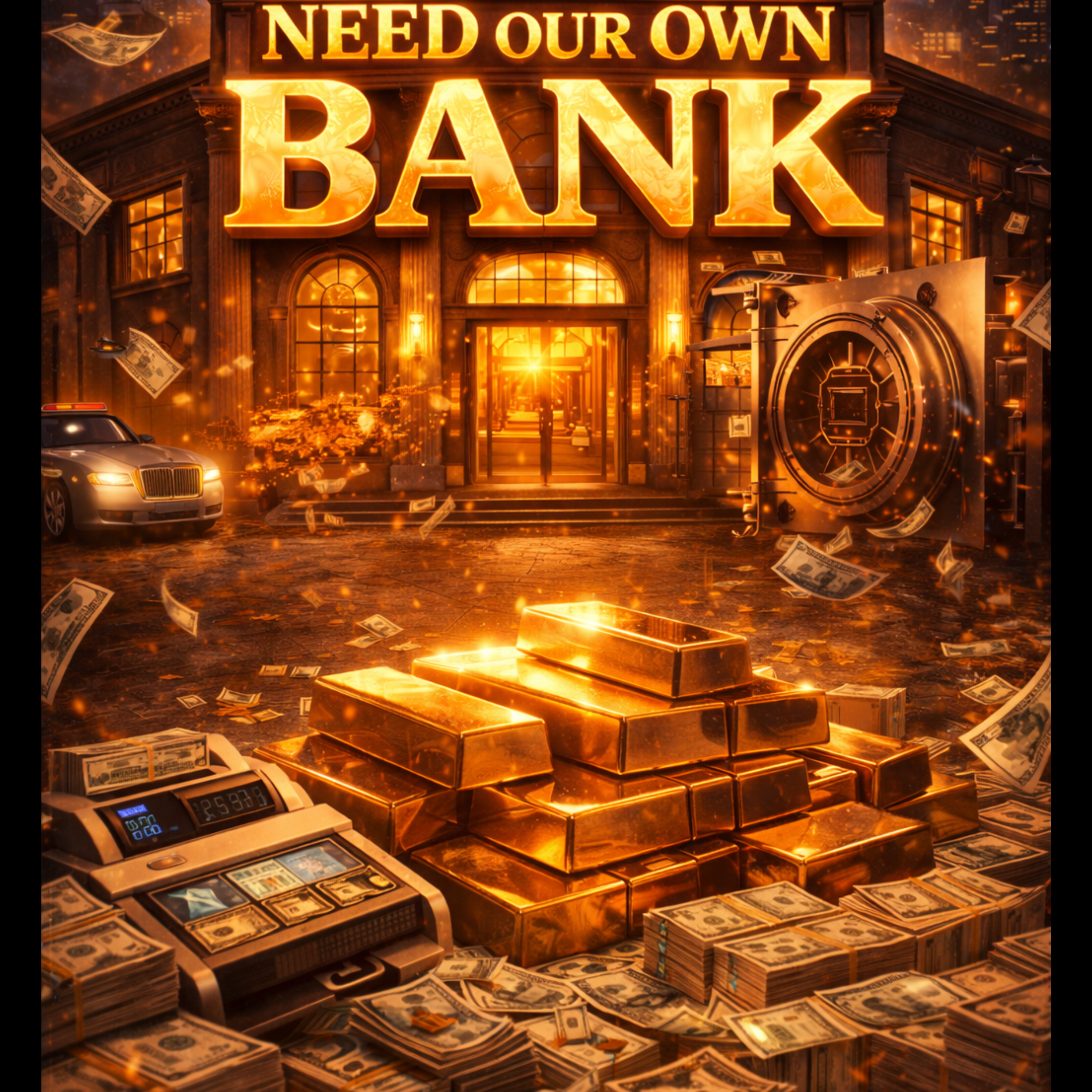 Need Our Own Bank artwork