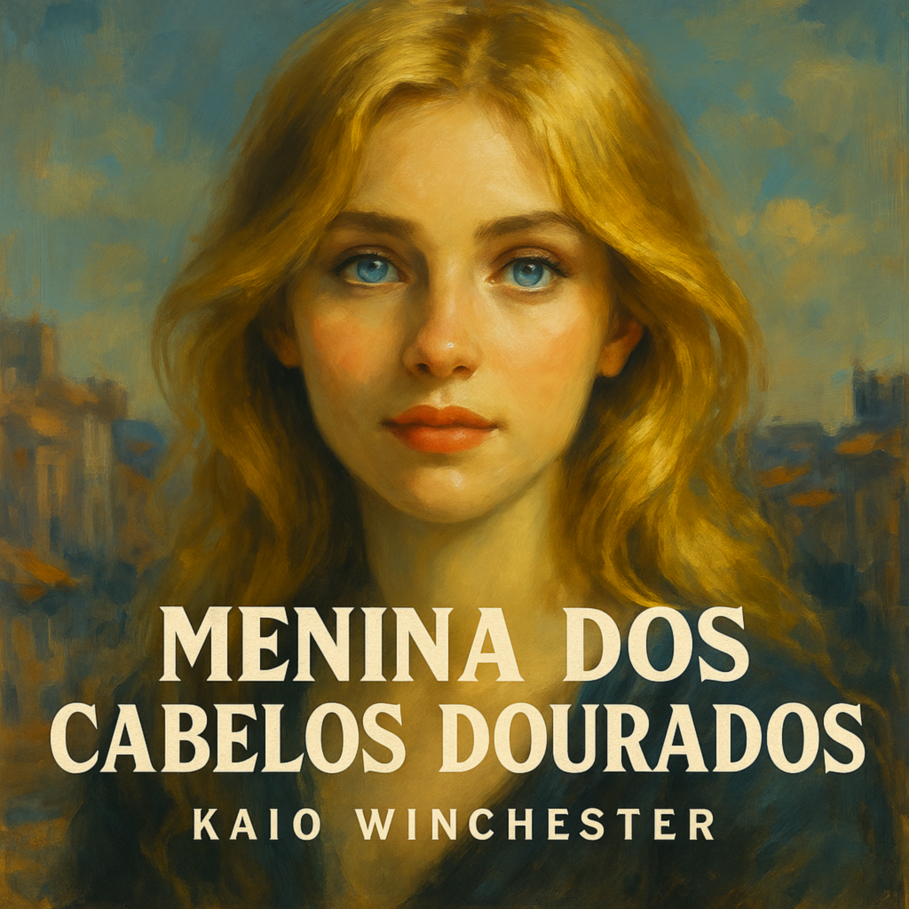 Menina dos cabelos dourados artwork