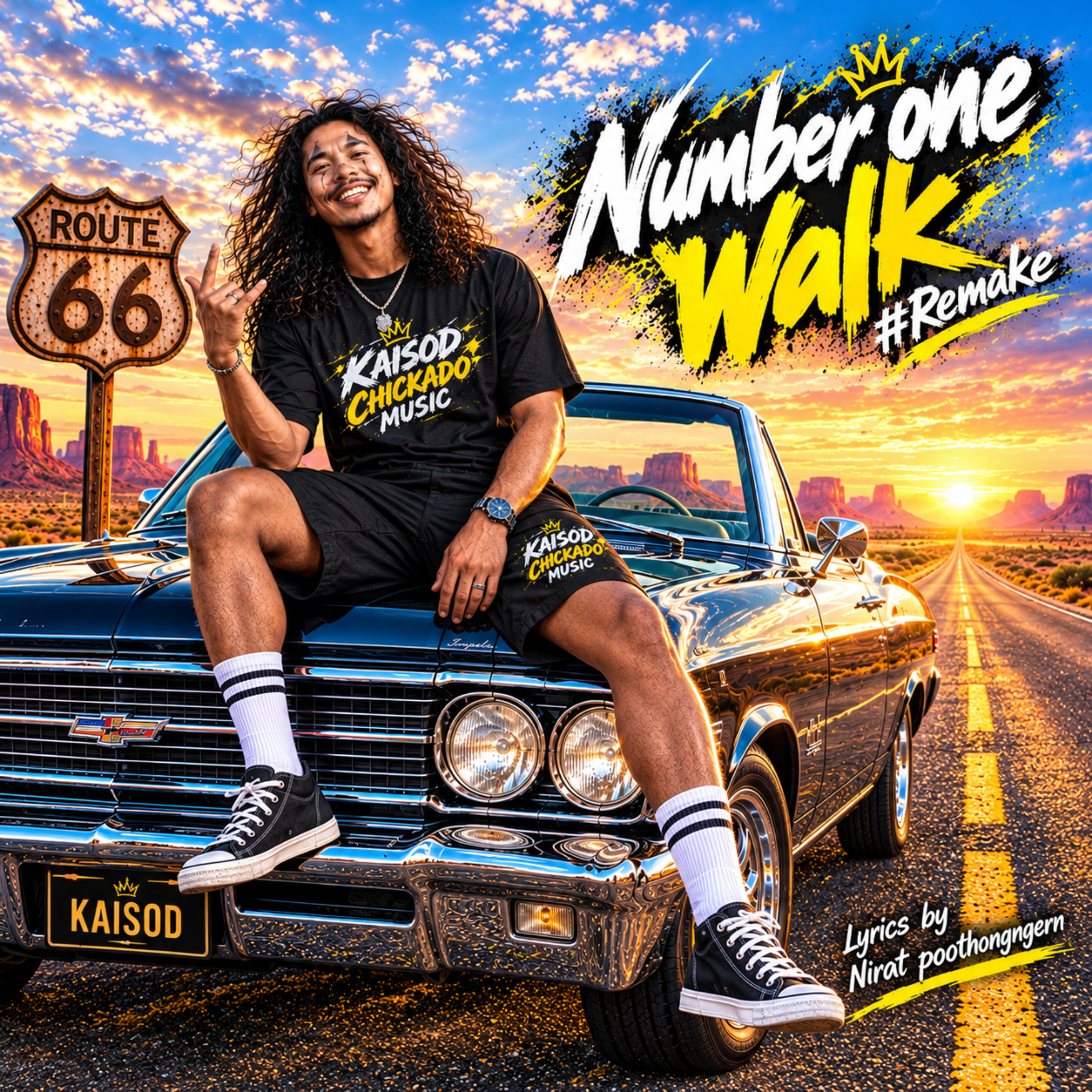 Number One Walk V2 by Nirat Poothongngern cover art