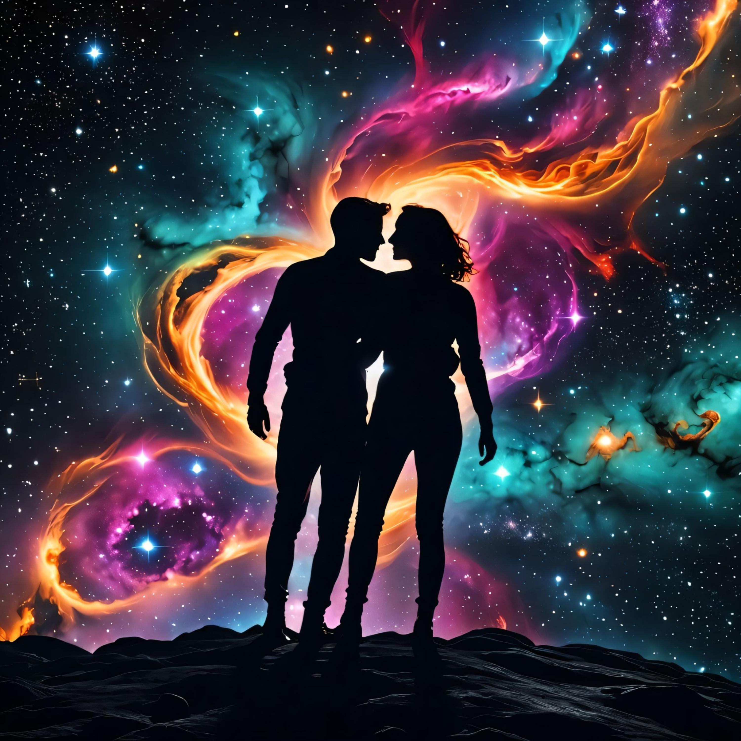 Cosmic Love Story artwork