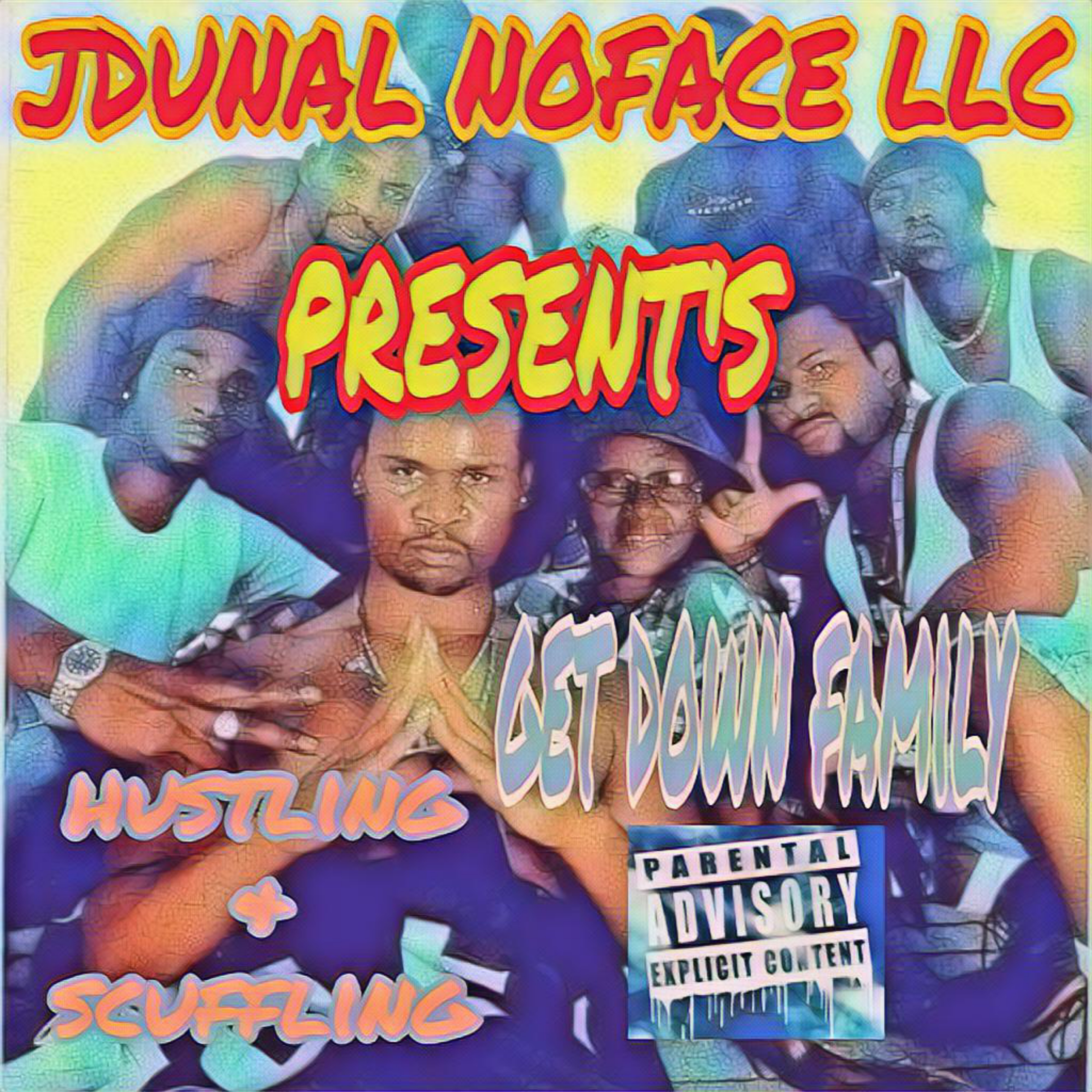 Hustling and scuffling artwork