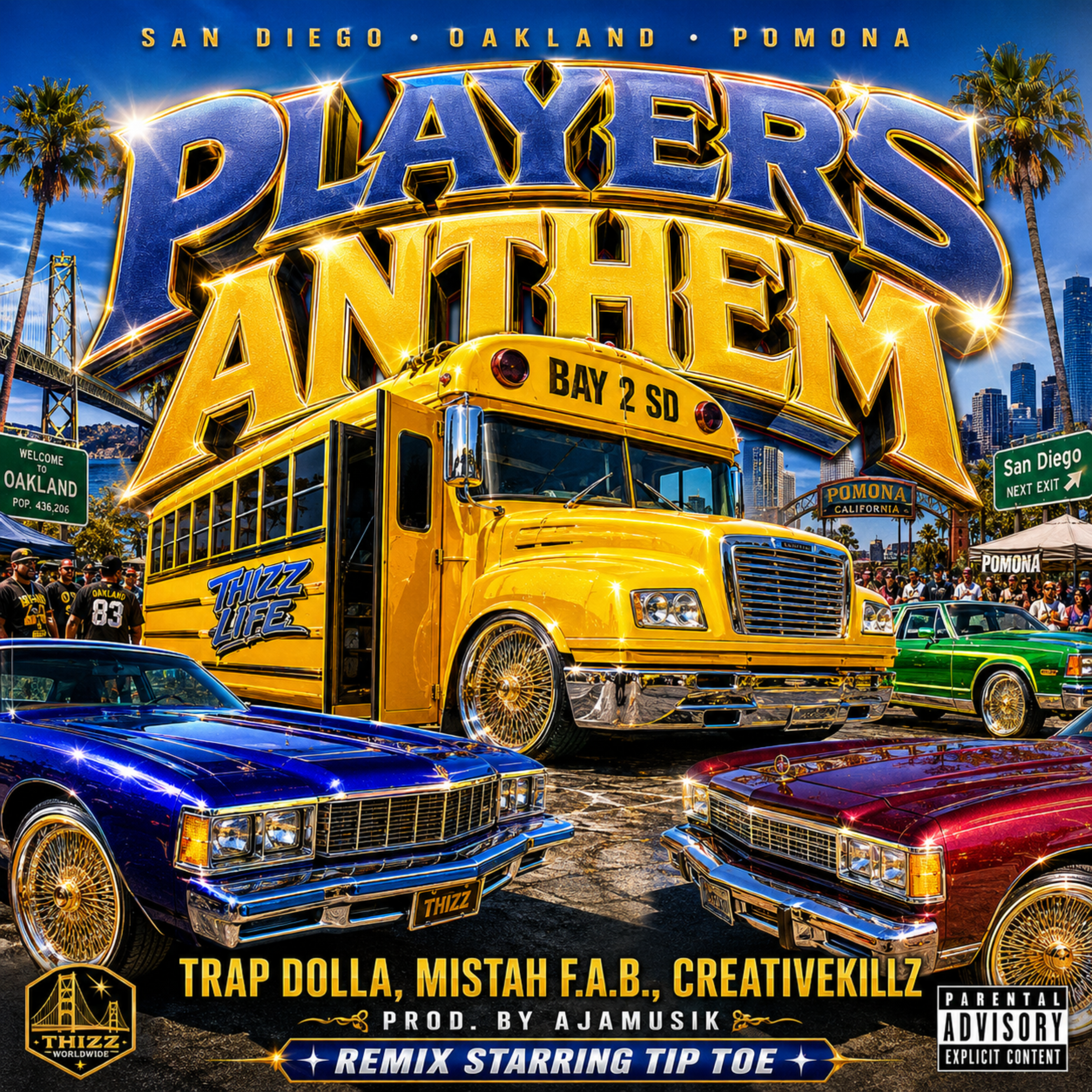 PLAYER'S ANTHEM (REMIX) by Trap Dolla cover art