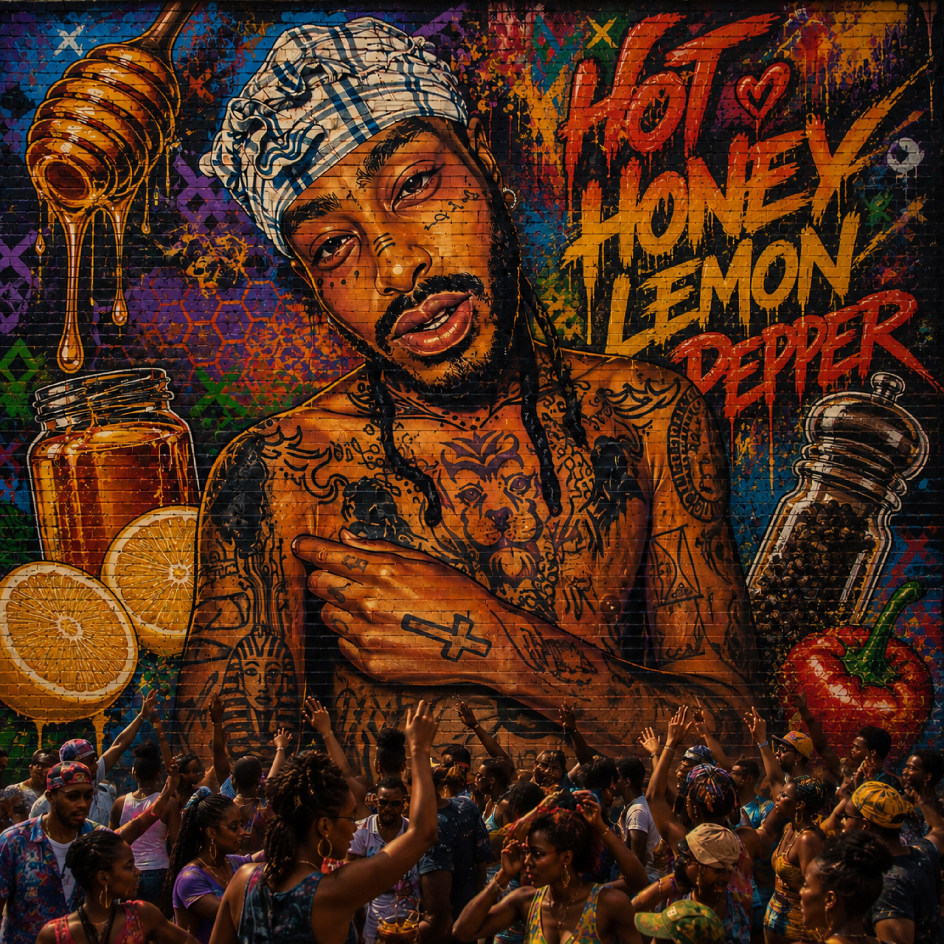 Hot Honey Lemon Pepper by Ashtray Jonny cover art