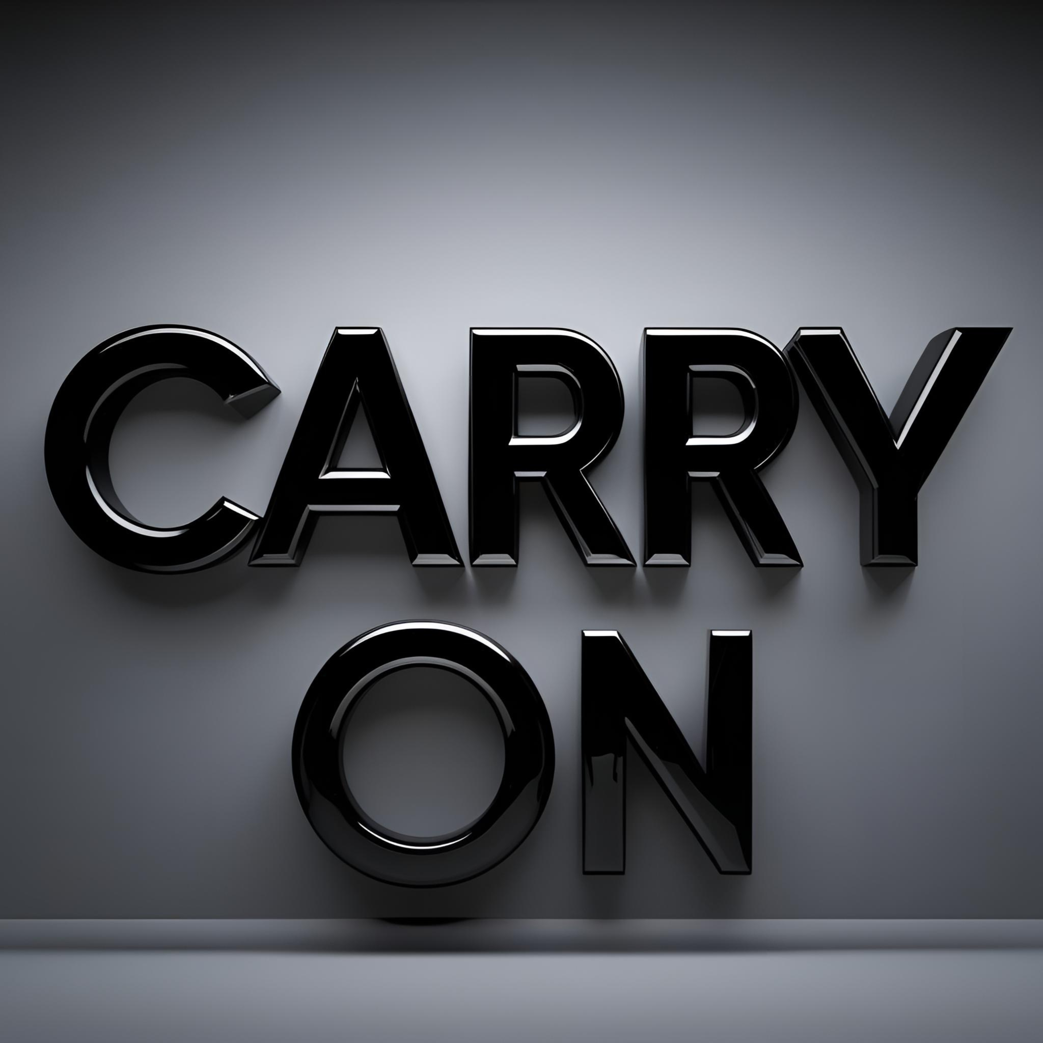 Carry On (w/Treez Cordova) artwork