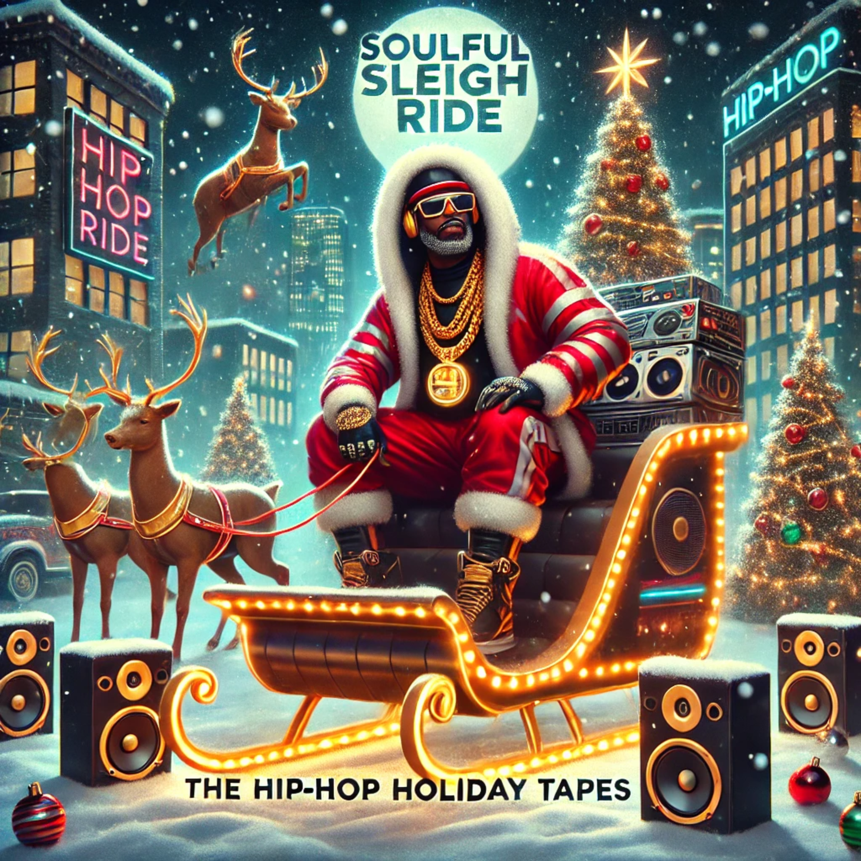 Soulful Sleigh Ride: The Hip-Hop Holiday Tapes artwork