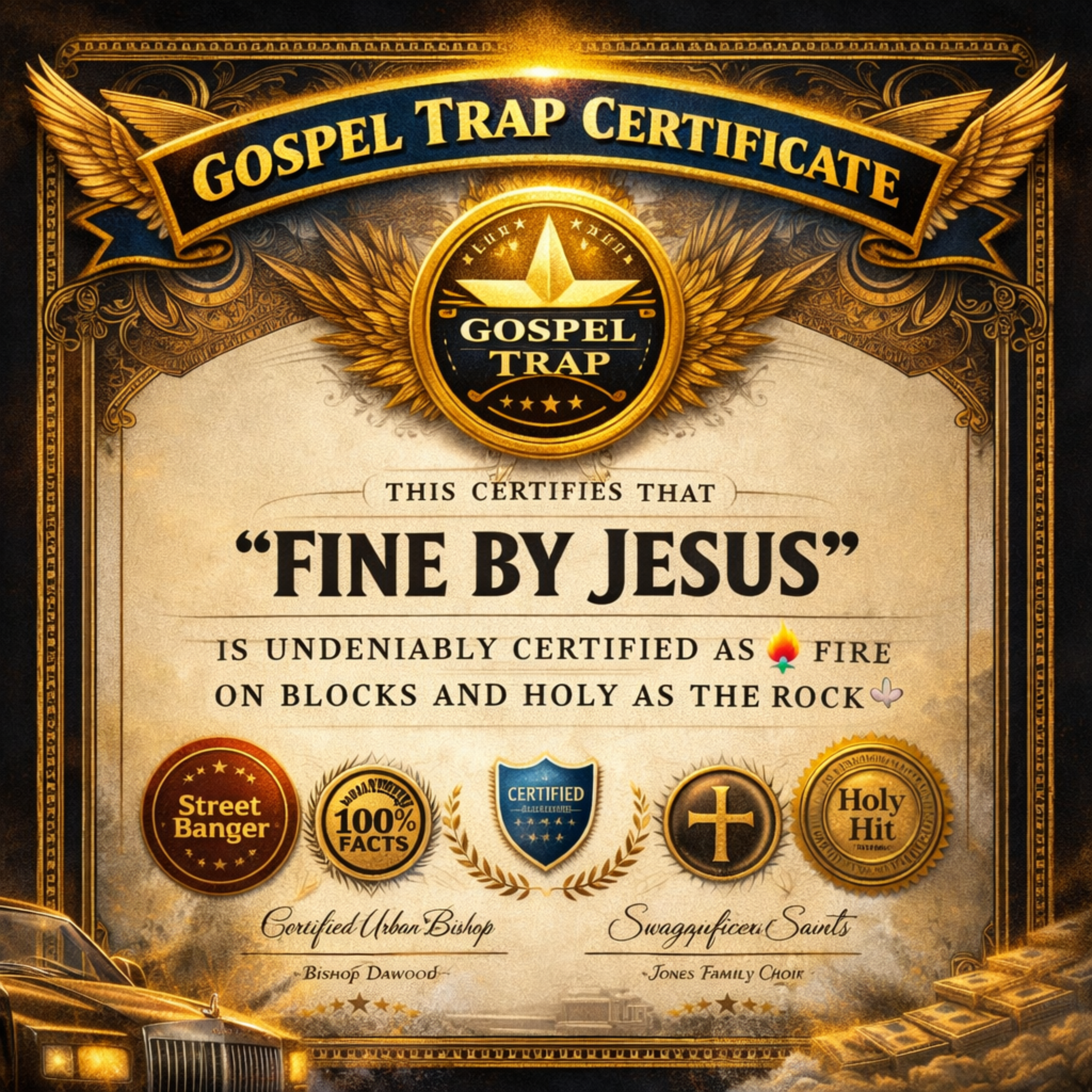 Fine by Jesus artwork