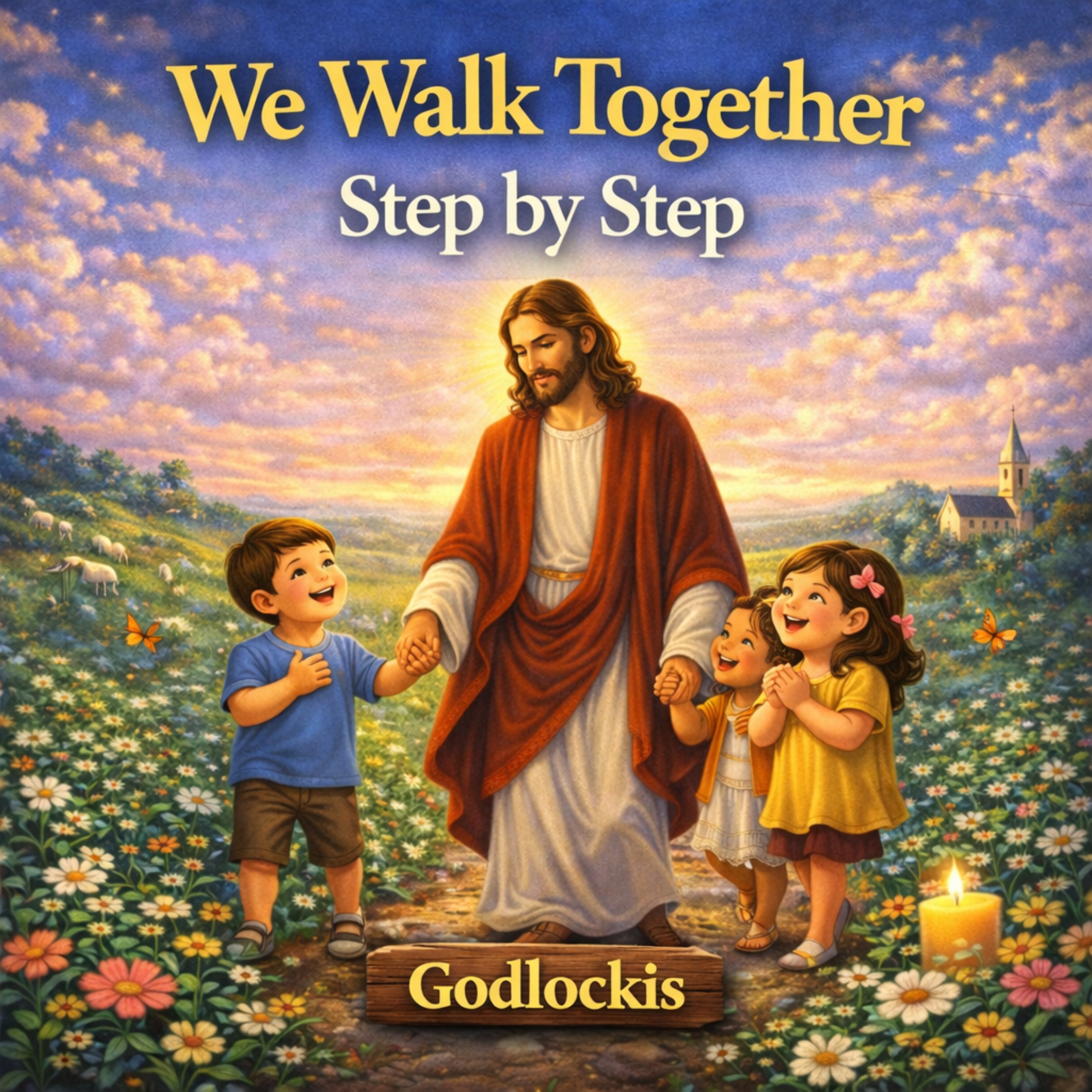 We Walk Together Step by Step artwork