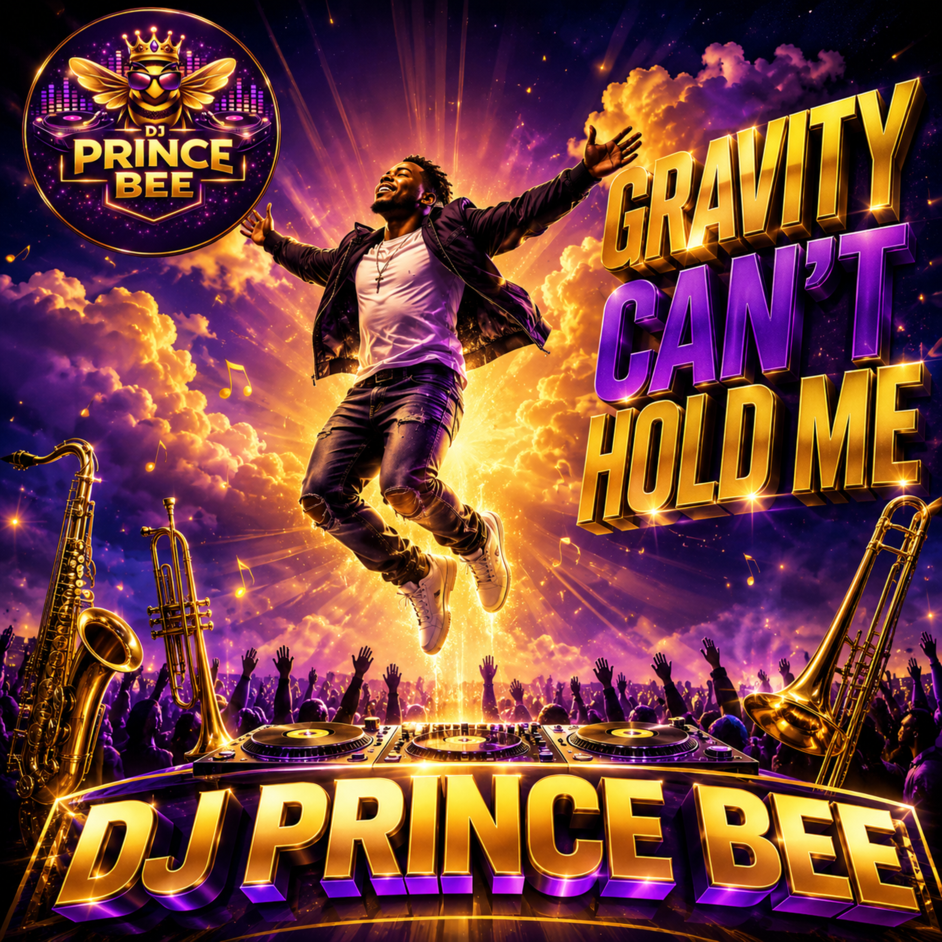 Gravity Can’t Hold Me by DJ PRINCE BEE cover art
