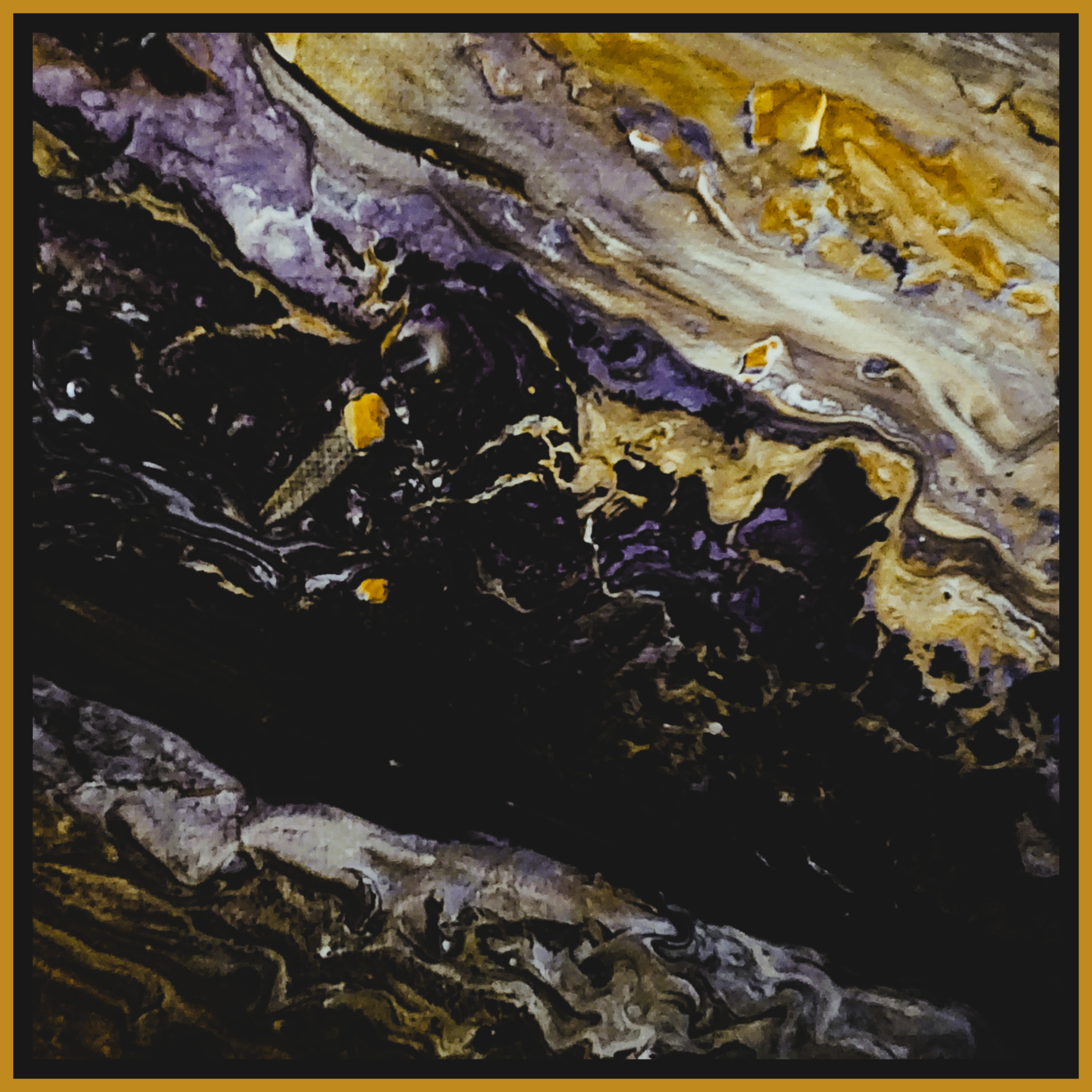 father's hands. artwork