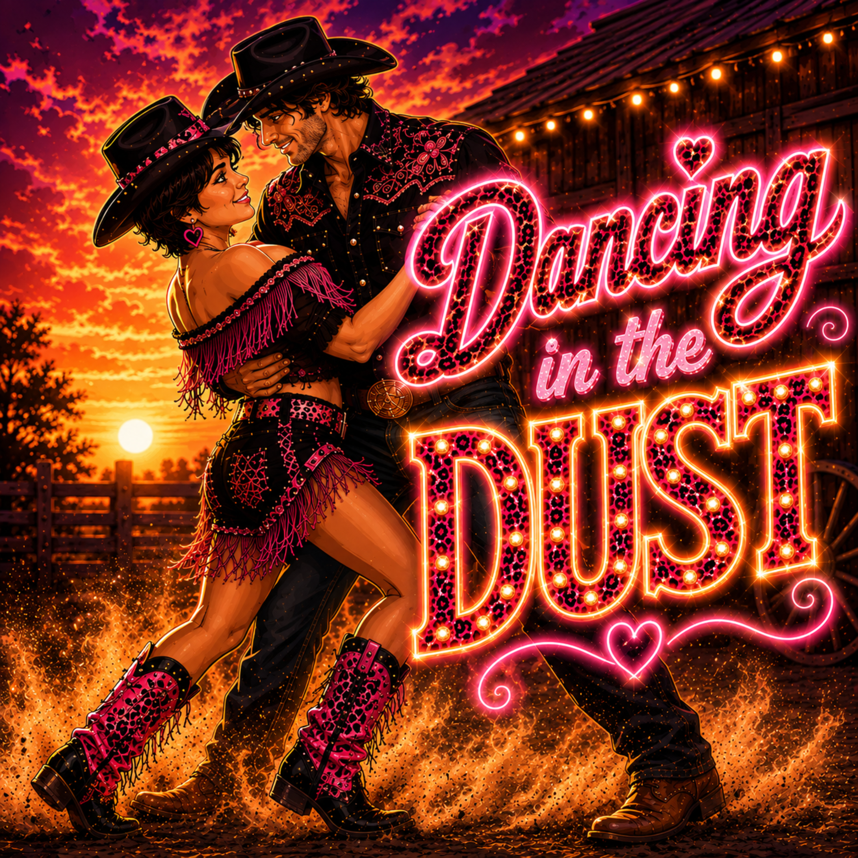 Dancing in the Dust by glow flower cover art