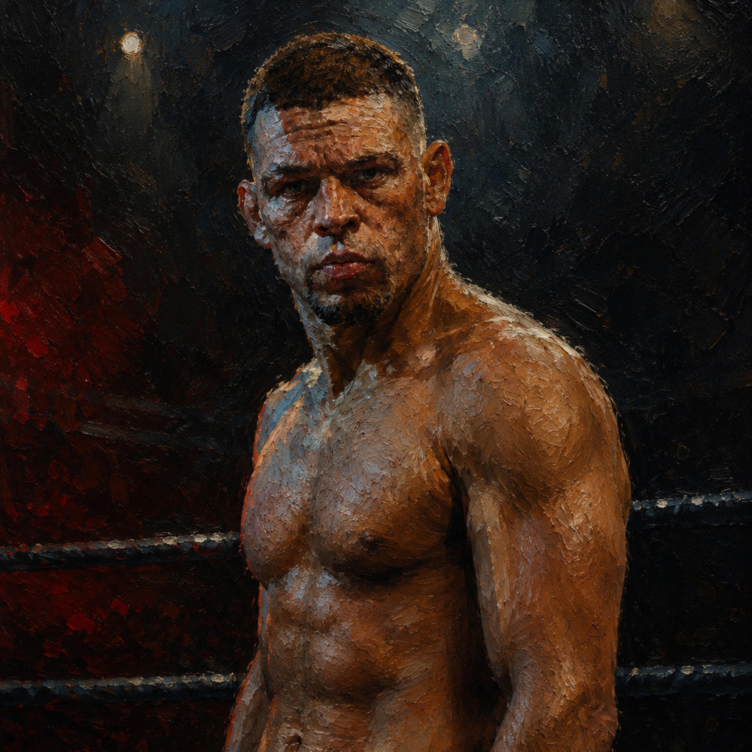 NATE DIAZ by The Mourning Star cover art